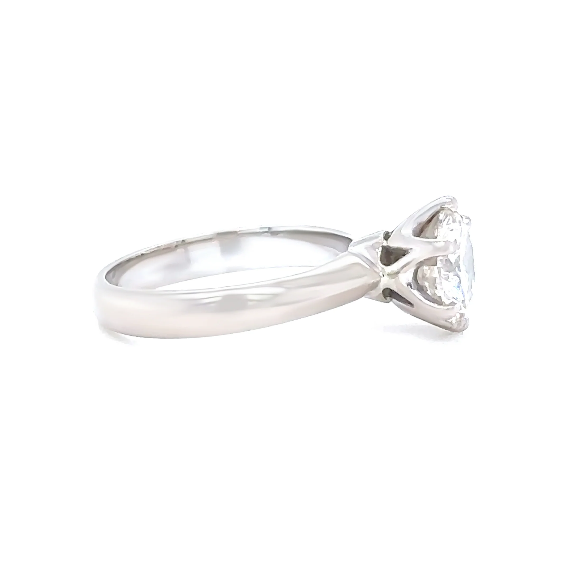 18ct White Gold Champagne Diamond Ring 1.35ct 3.63g - Image 5