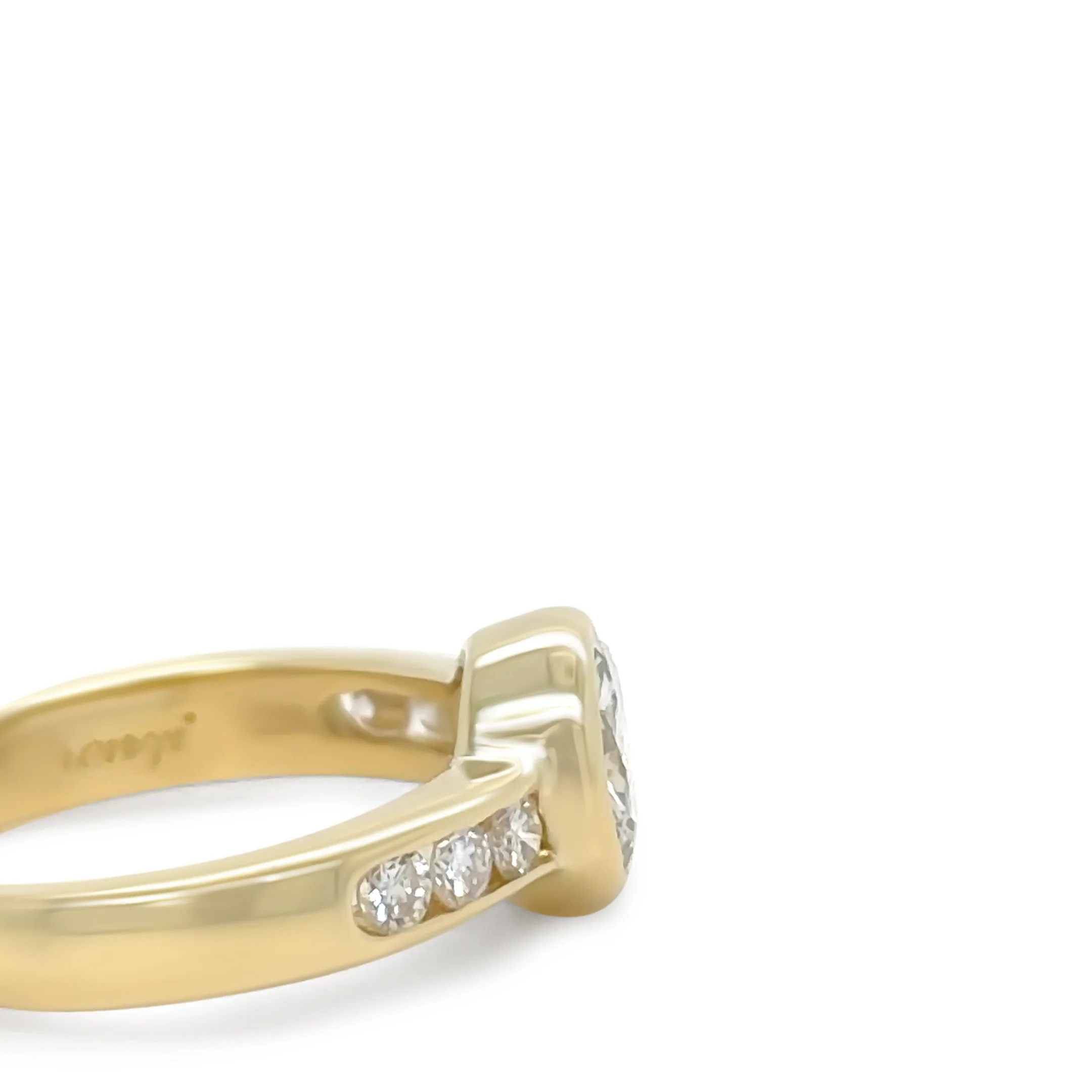18ct Yellow Gold Diamond Engagement Ring 1.52ct - Image 4