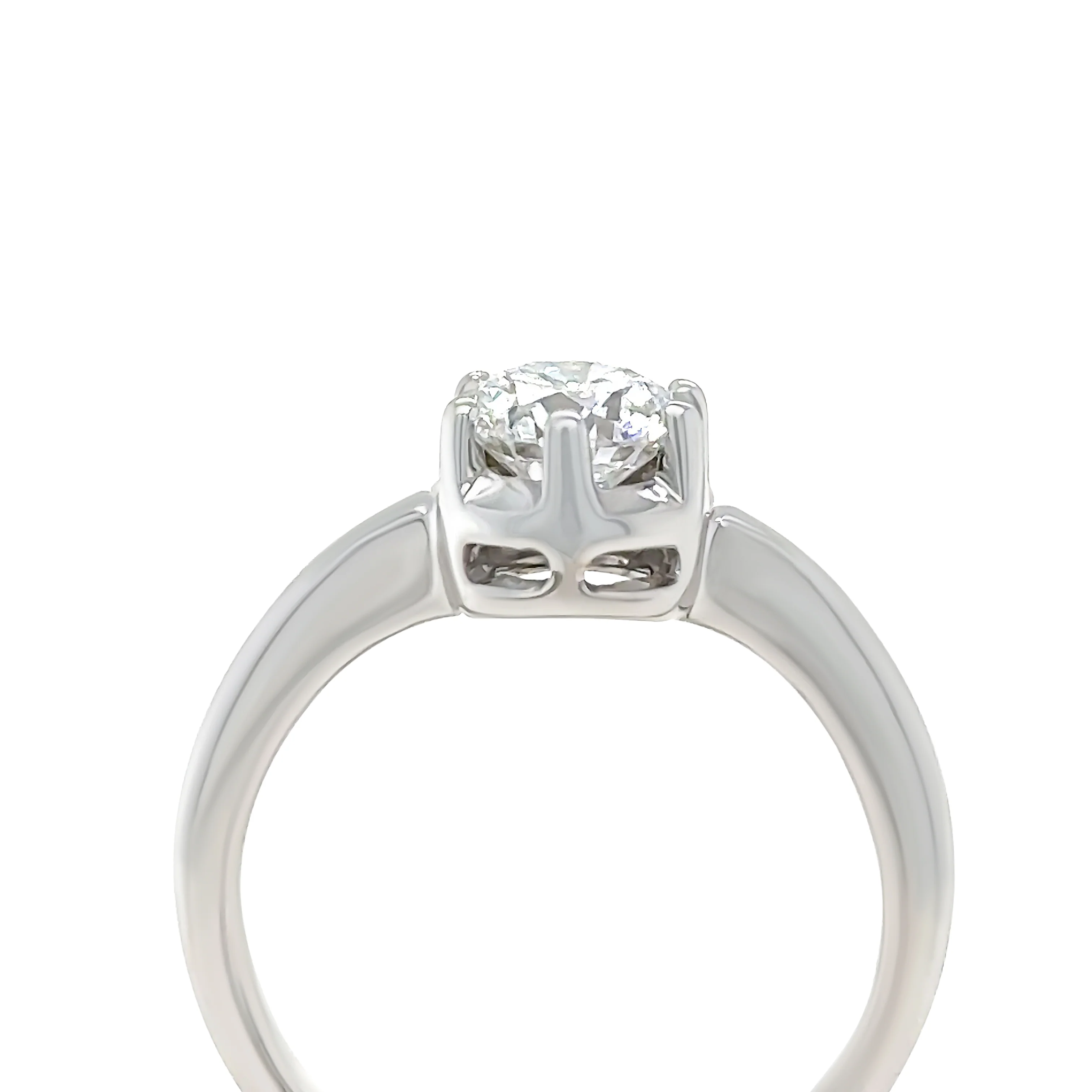 Bespoke 18ct White Gold DCLA Diamond Engagement Ring 0.83ct - Image 4