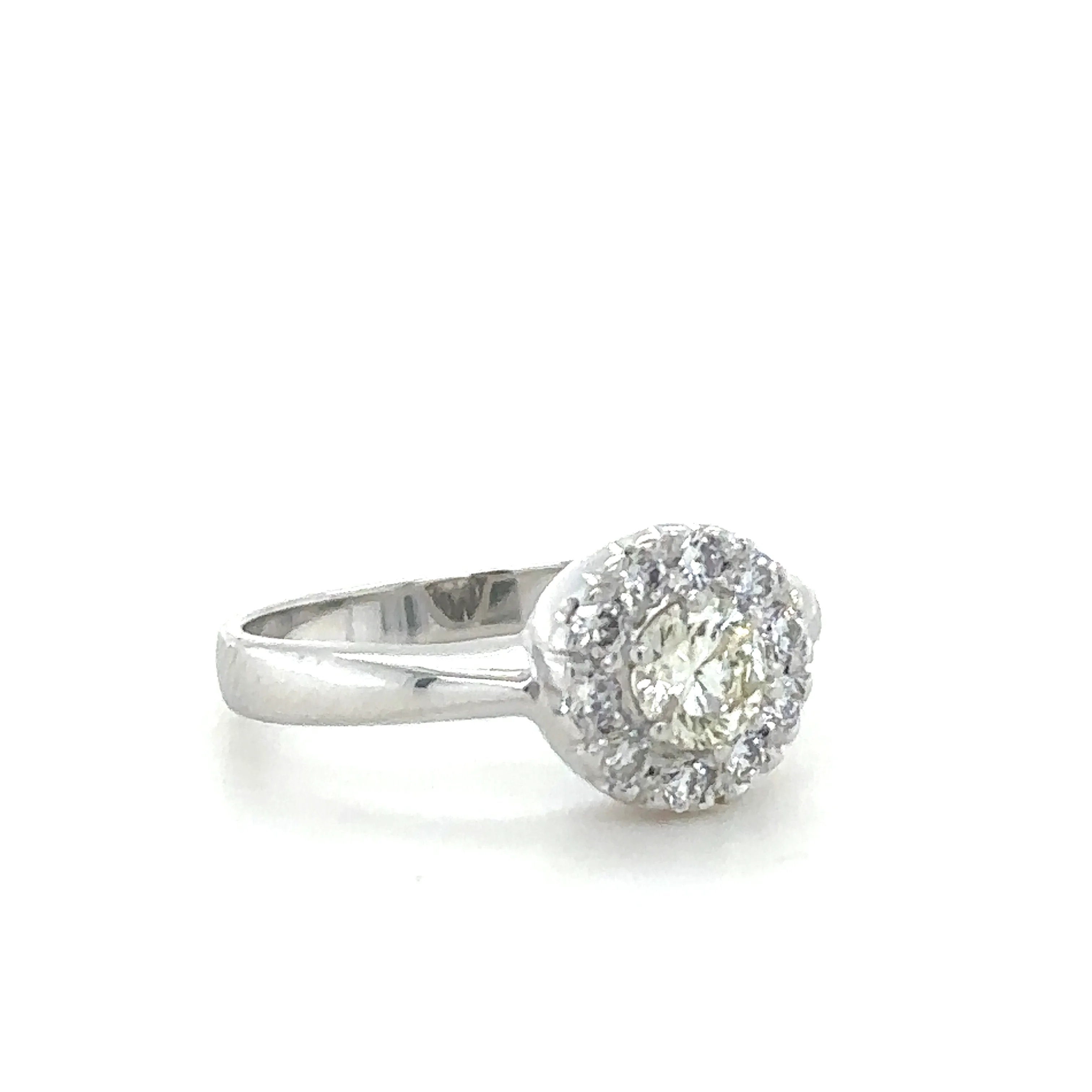 Bespoke Diamond Cluster Ring 0.63ct - Image 2