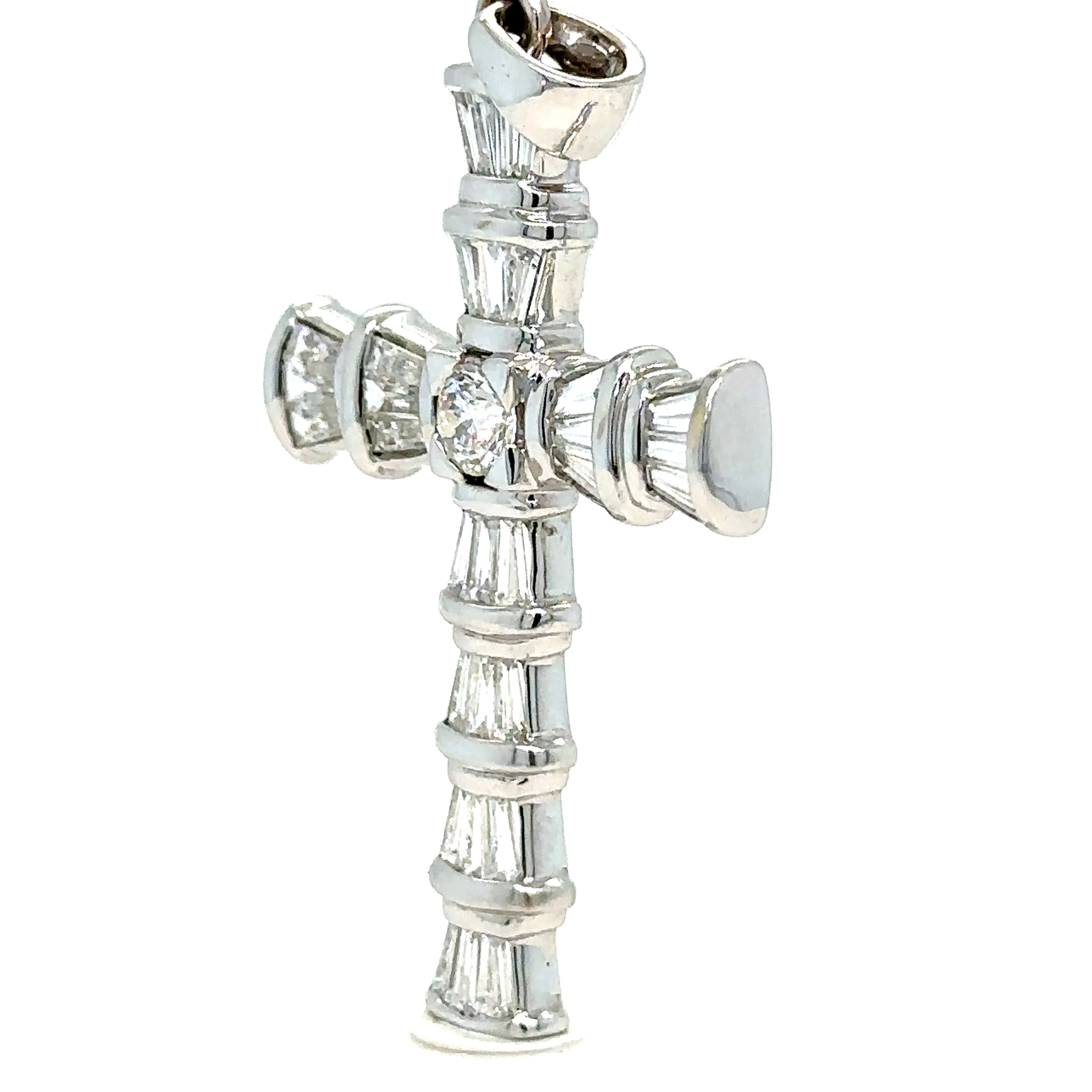 Bespoke Diamond Cross Pendant 3.35ct - Image 4