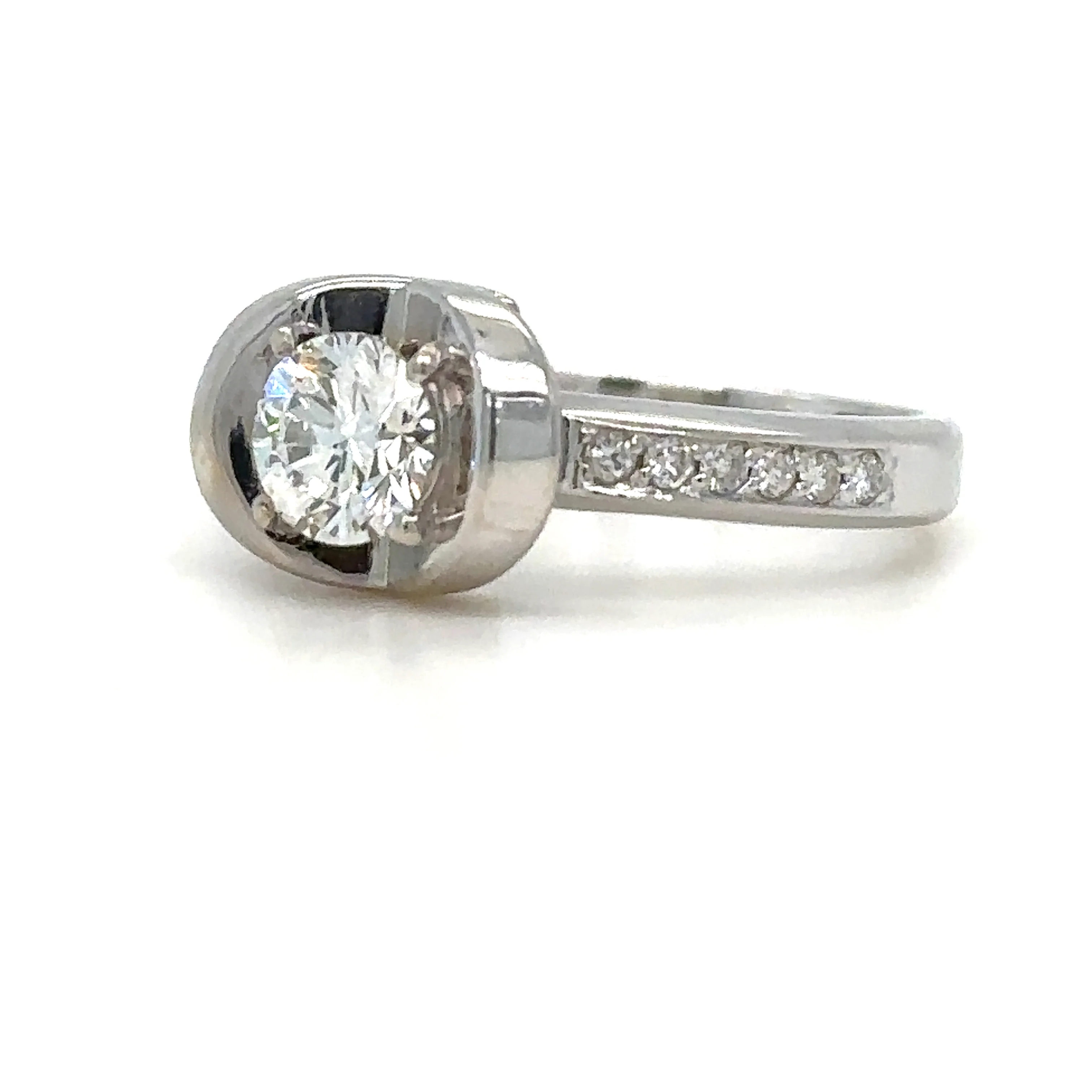 Bespoke Diamond Engagement Ring 0.67ct - Image 2