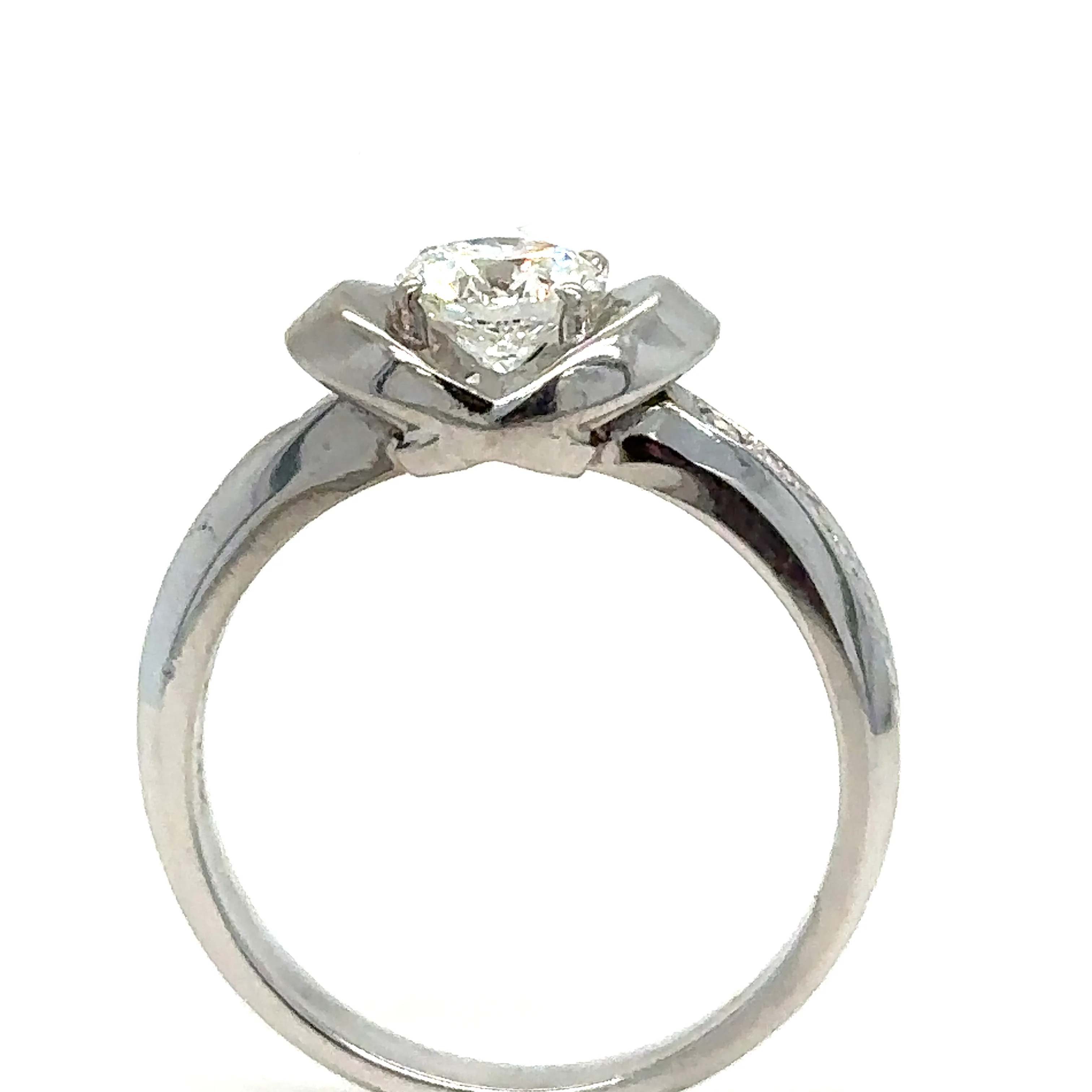 Bespoke Diamond Engagement Ring 0.67ct - Image 4