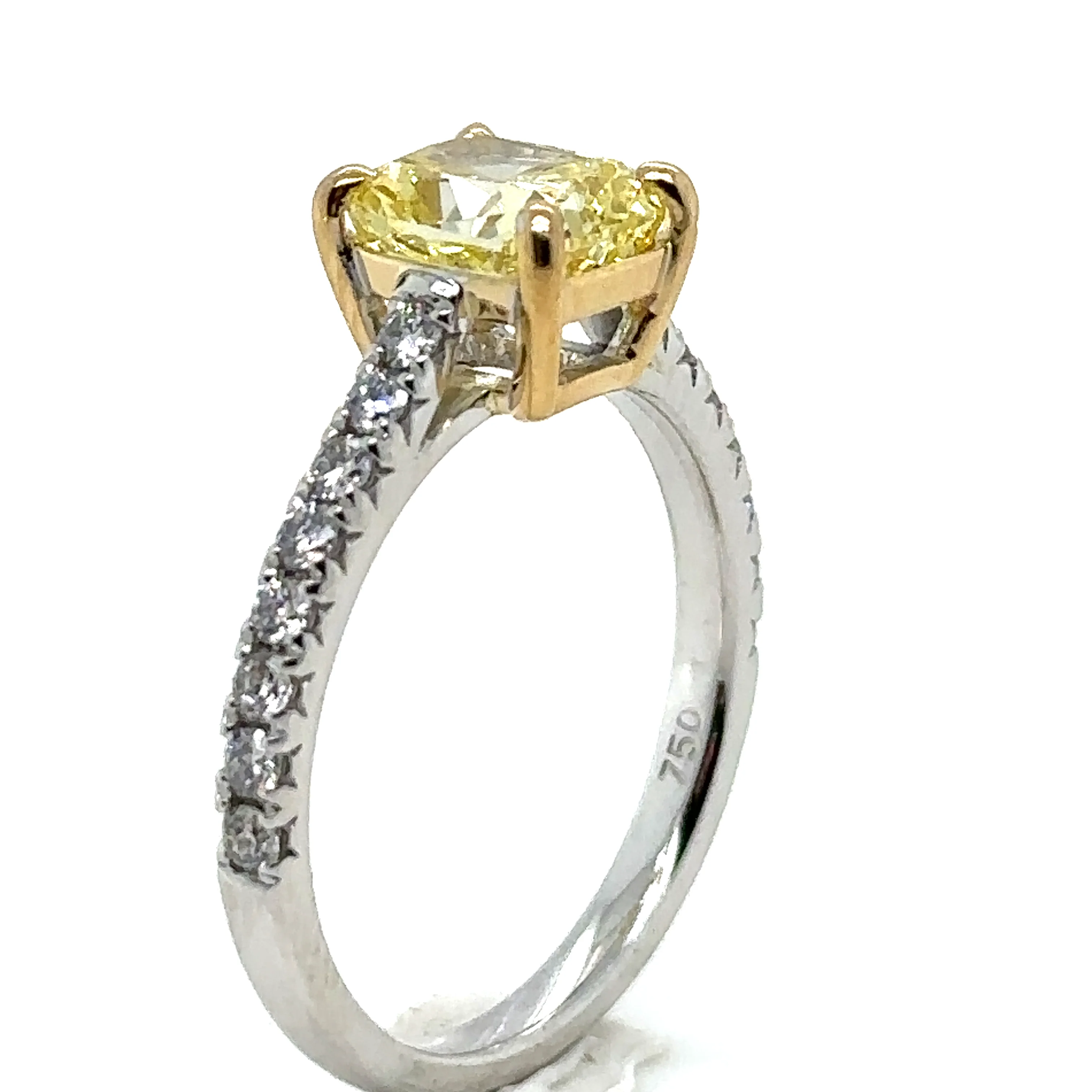 Bespoke Engagement Ring with Tiffany & Co Diamond 1.63ct - Image 7