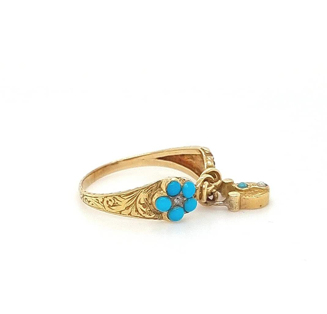 Bespoke Georgian Lovers Ring - Image 6