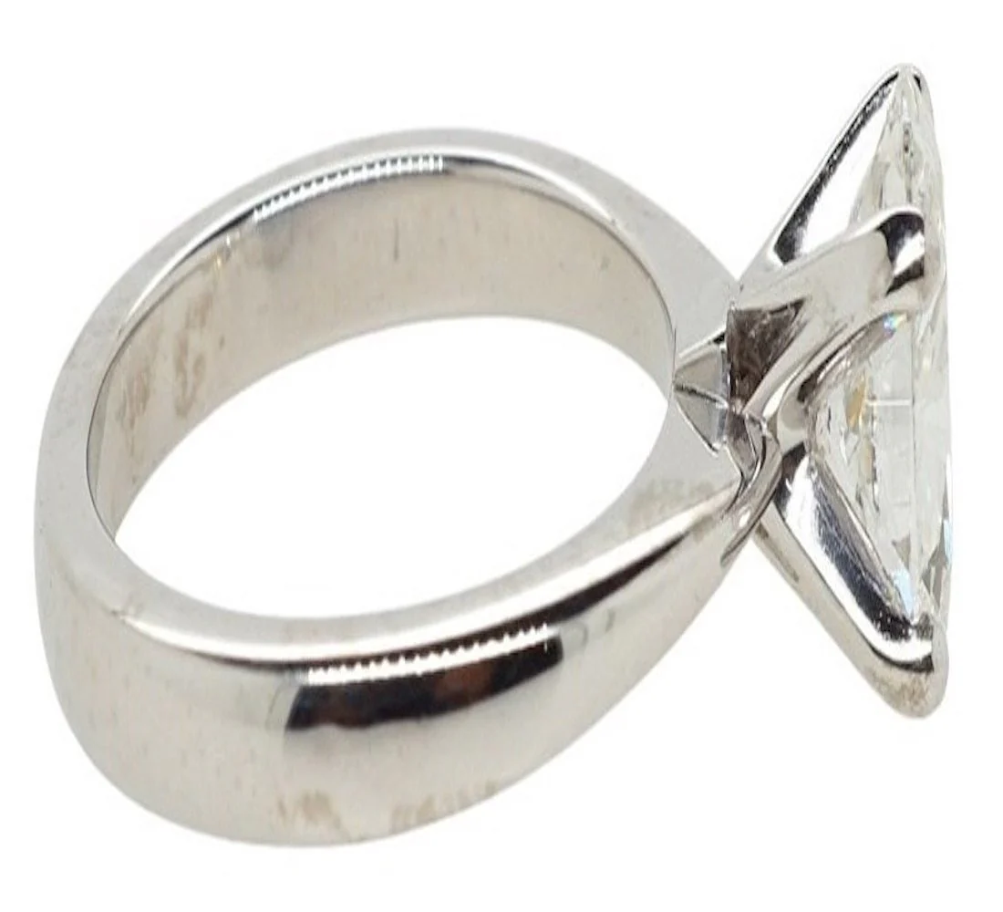 Bespoke Platinum 1.04Ct Diamond Engagement Ring - Image 3