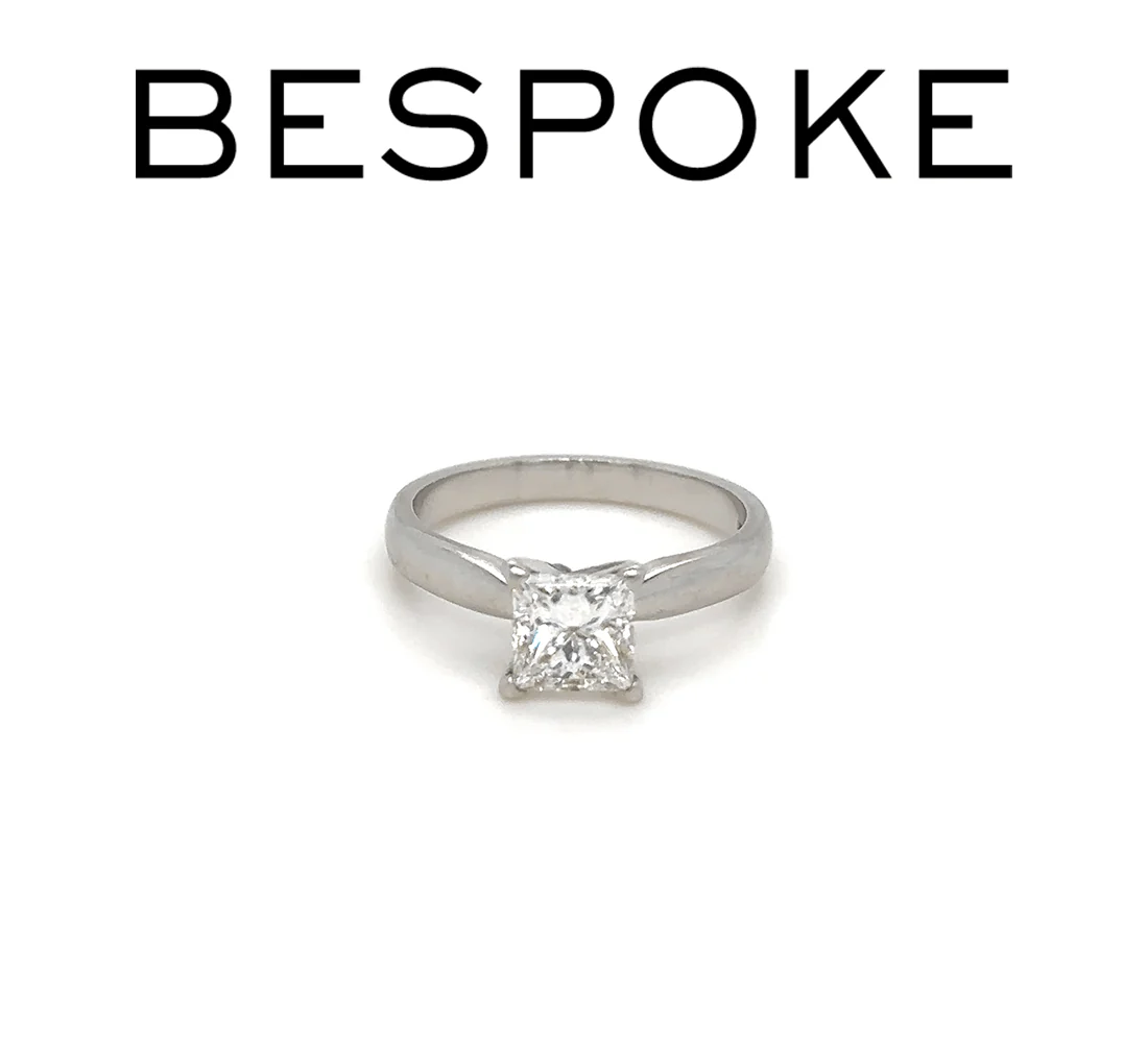 Bespoke GIA Diamond Engagement Ring 1.06ct