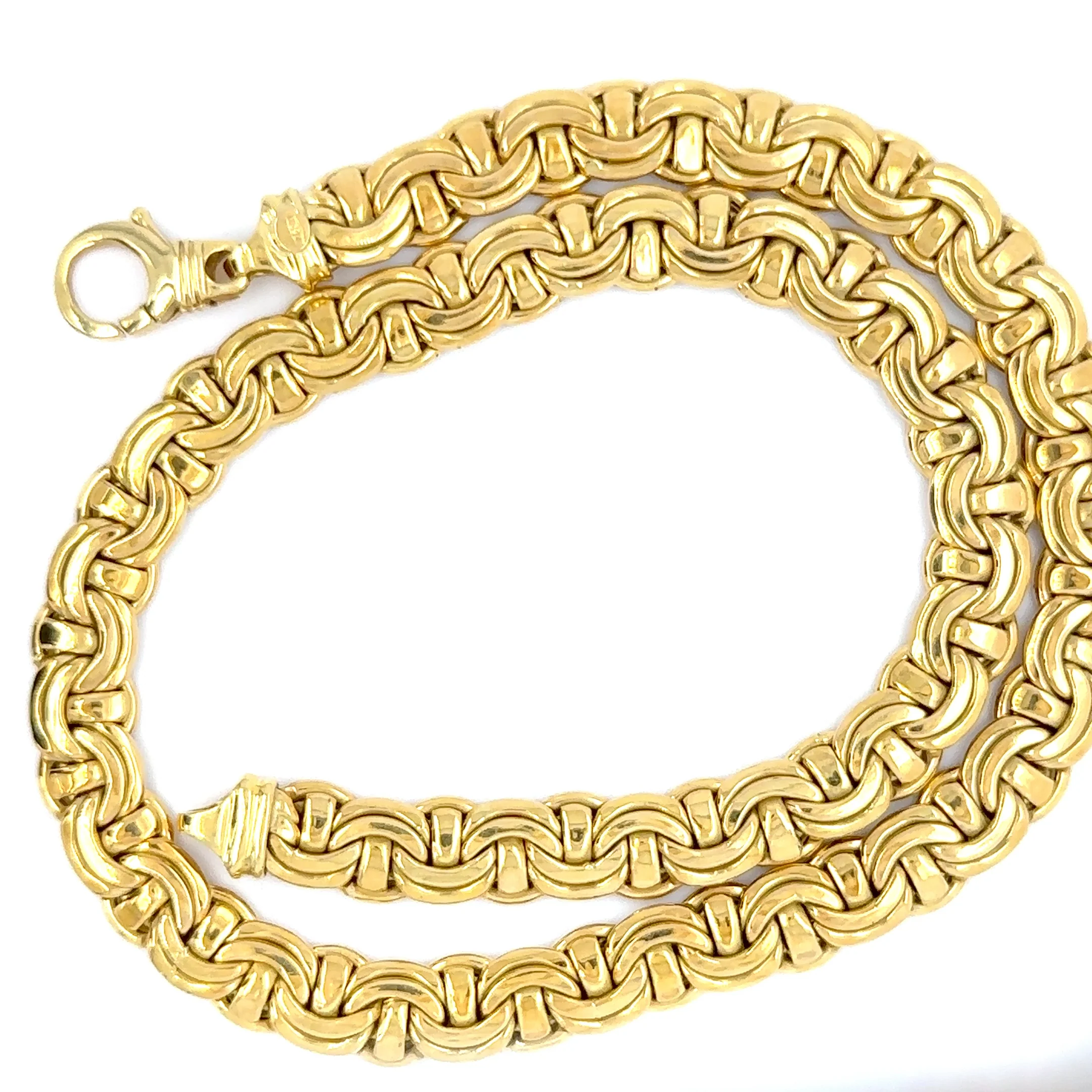 Bespoke Italian 18ct Yellow Gold Necklace 38.3g - Image 2