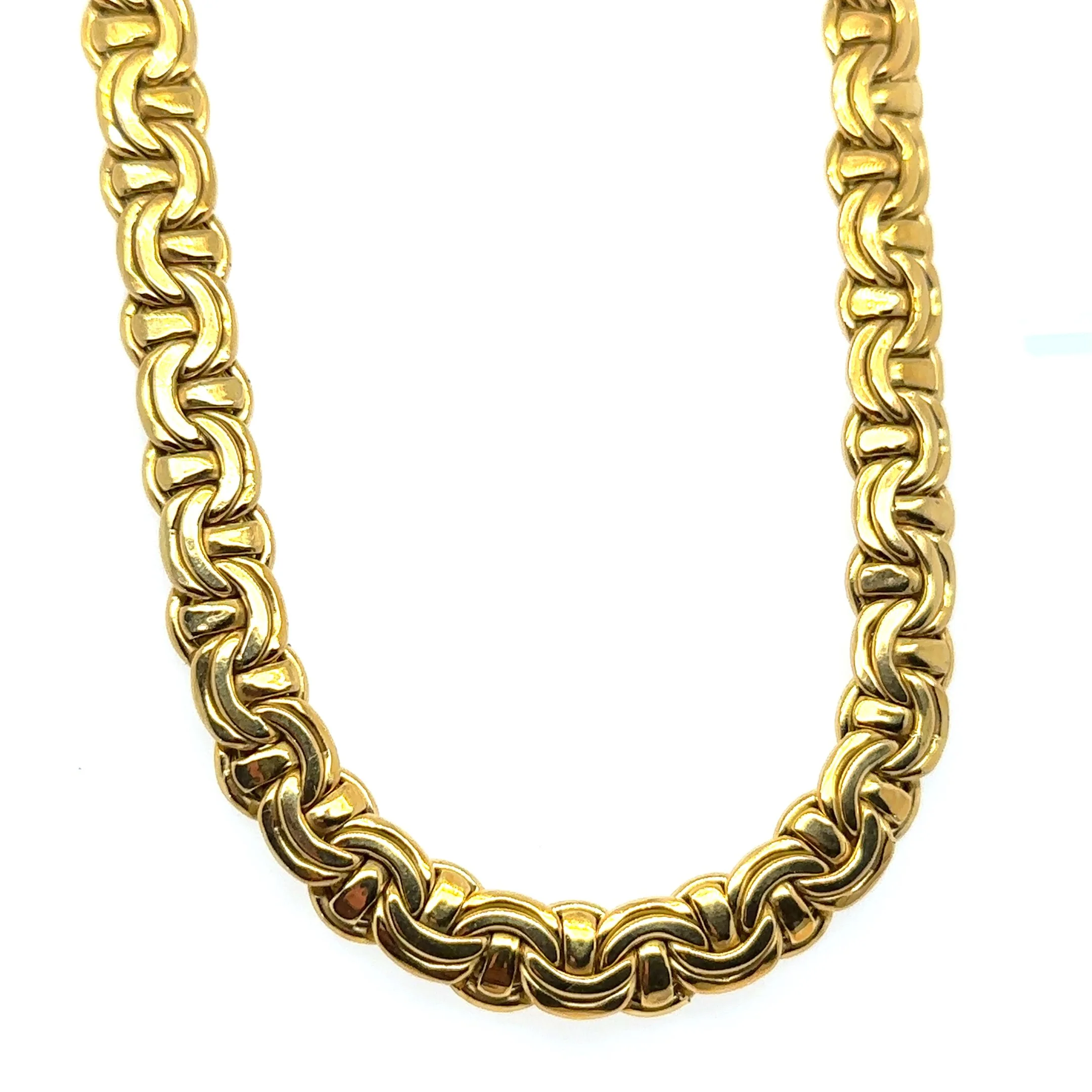 Bespoke Italian 18ct Yellow Gold Necklace 38.3g - Image 3