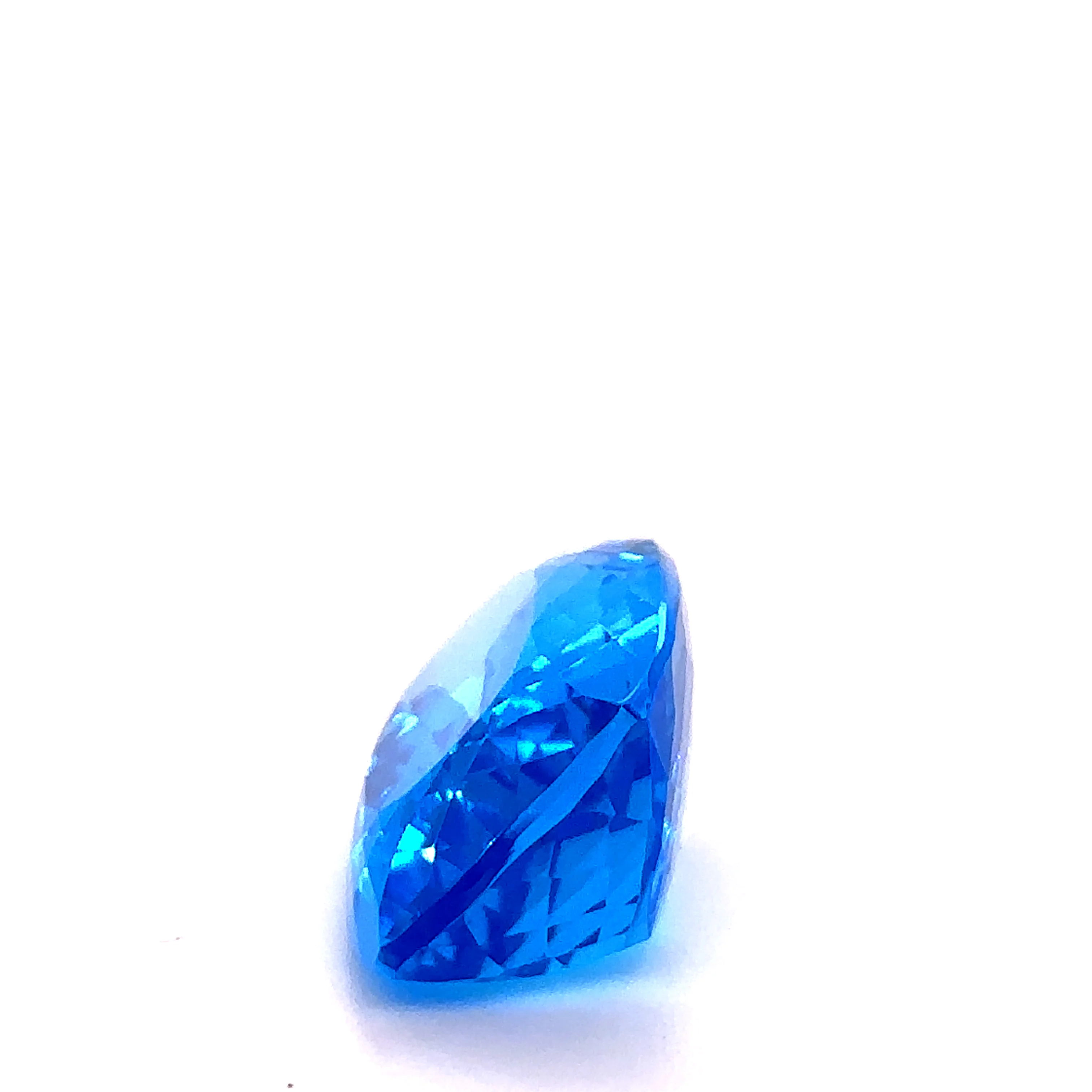 Bespoke Loose Blue Topaz Elongated Cushion Cut 33.3ct - Image 6