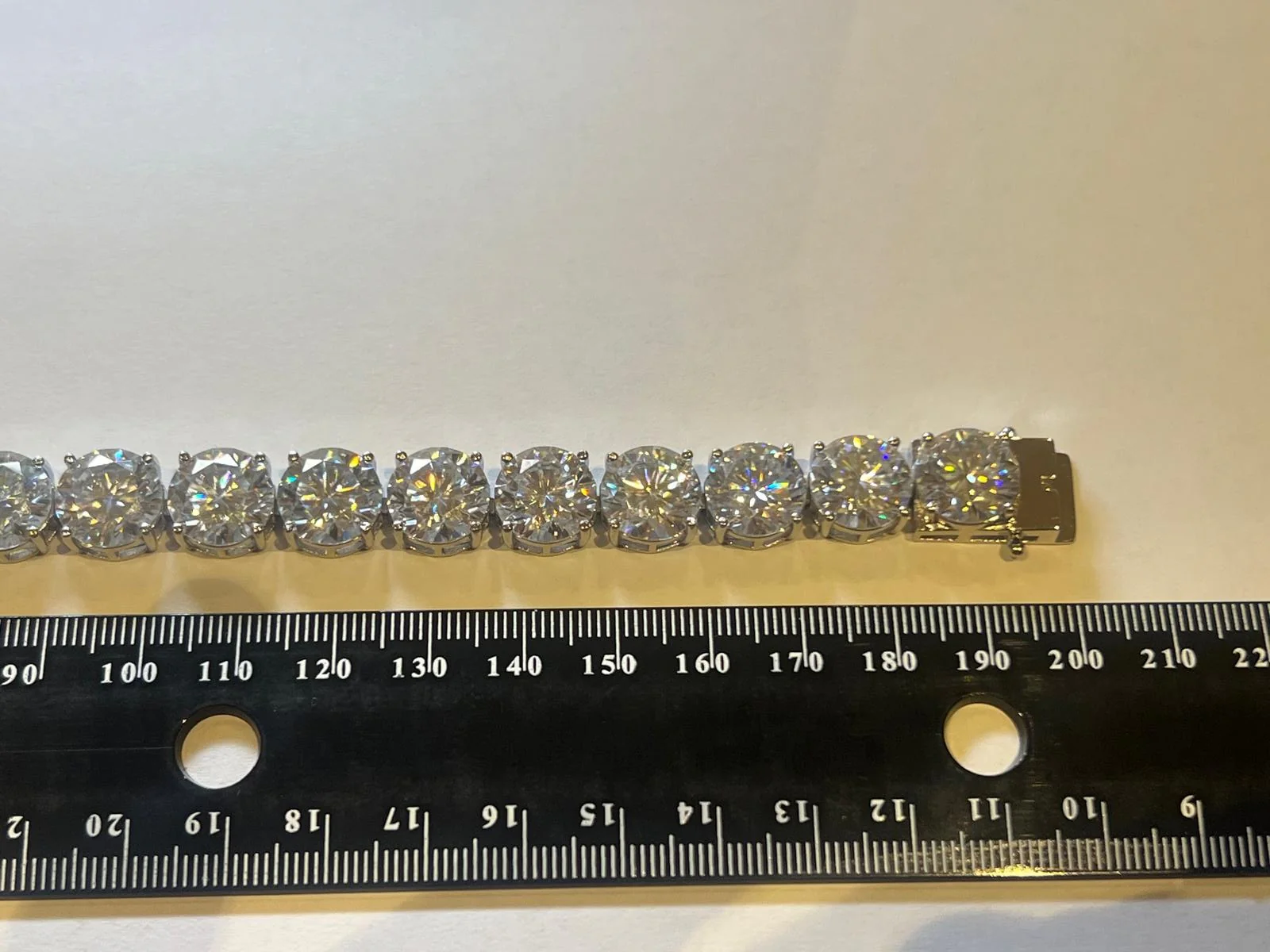 Bespoke Moissanite Bracelet 85.00ct - Image 3