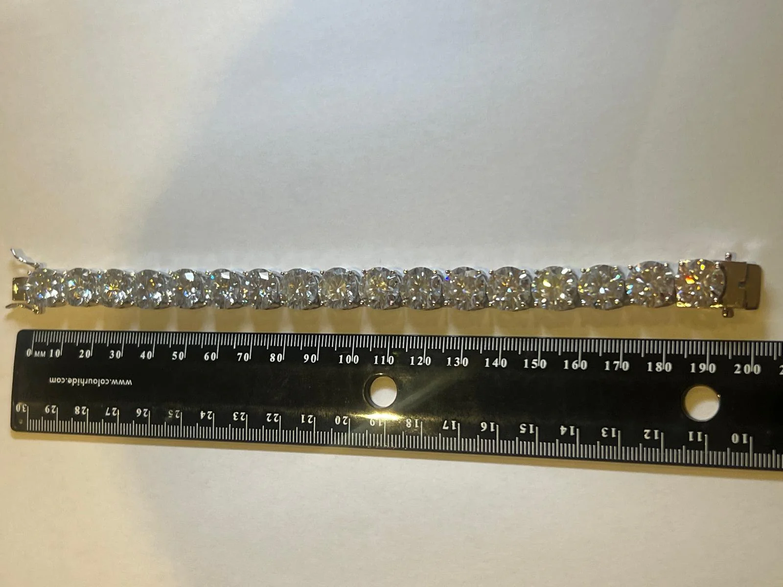 Bespoke Moissanite Bracelet 85.00ct - Image 4