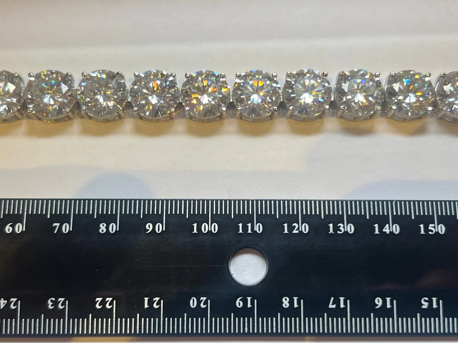 Bespoke Moissanite Bracelet 85.00ct - Image 7