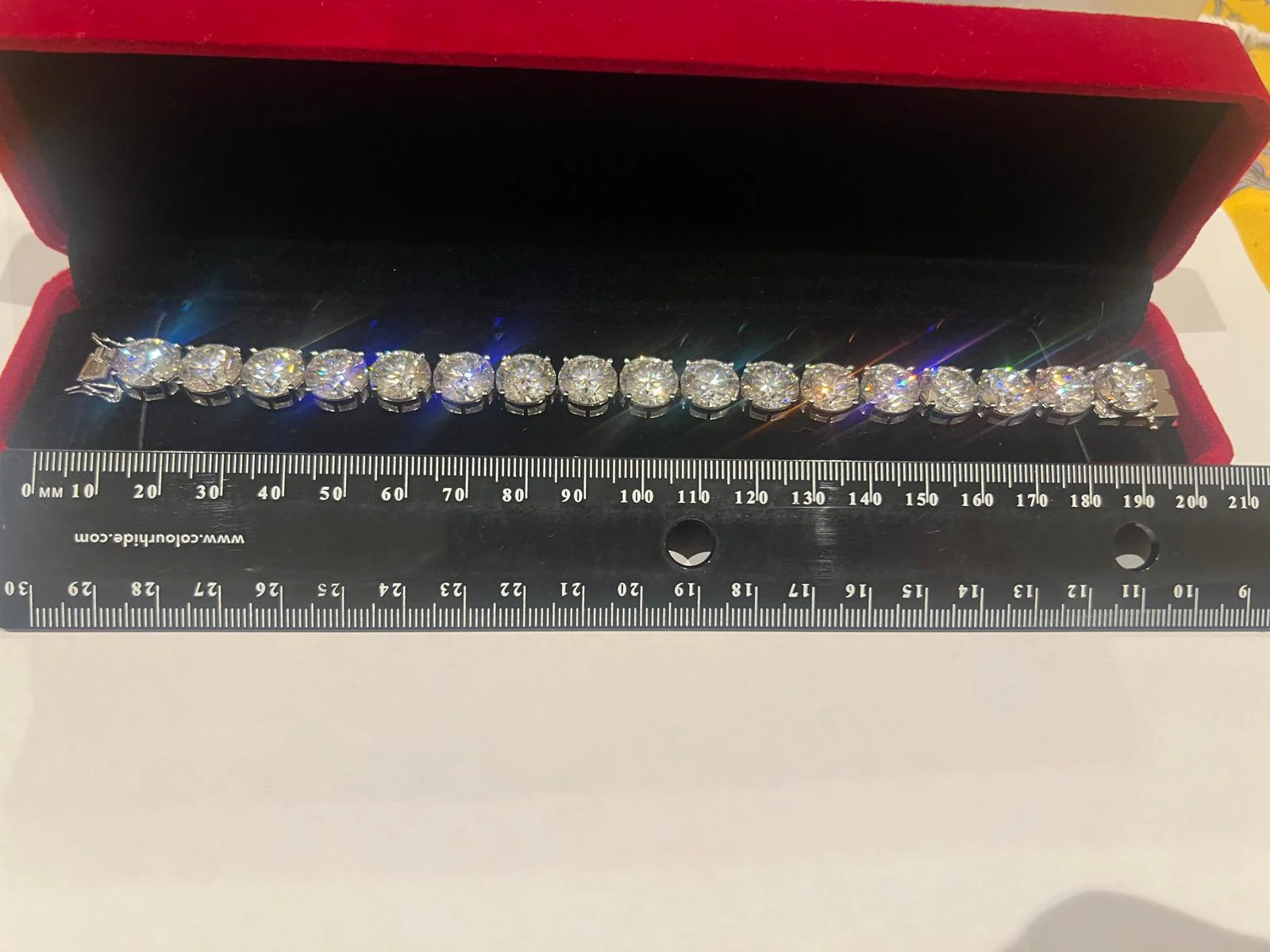 Bespoke Moissanite Bracelet 85.00ct - Image 9