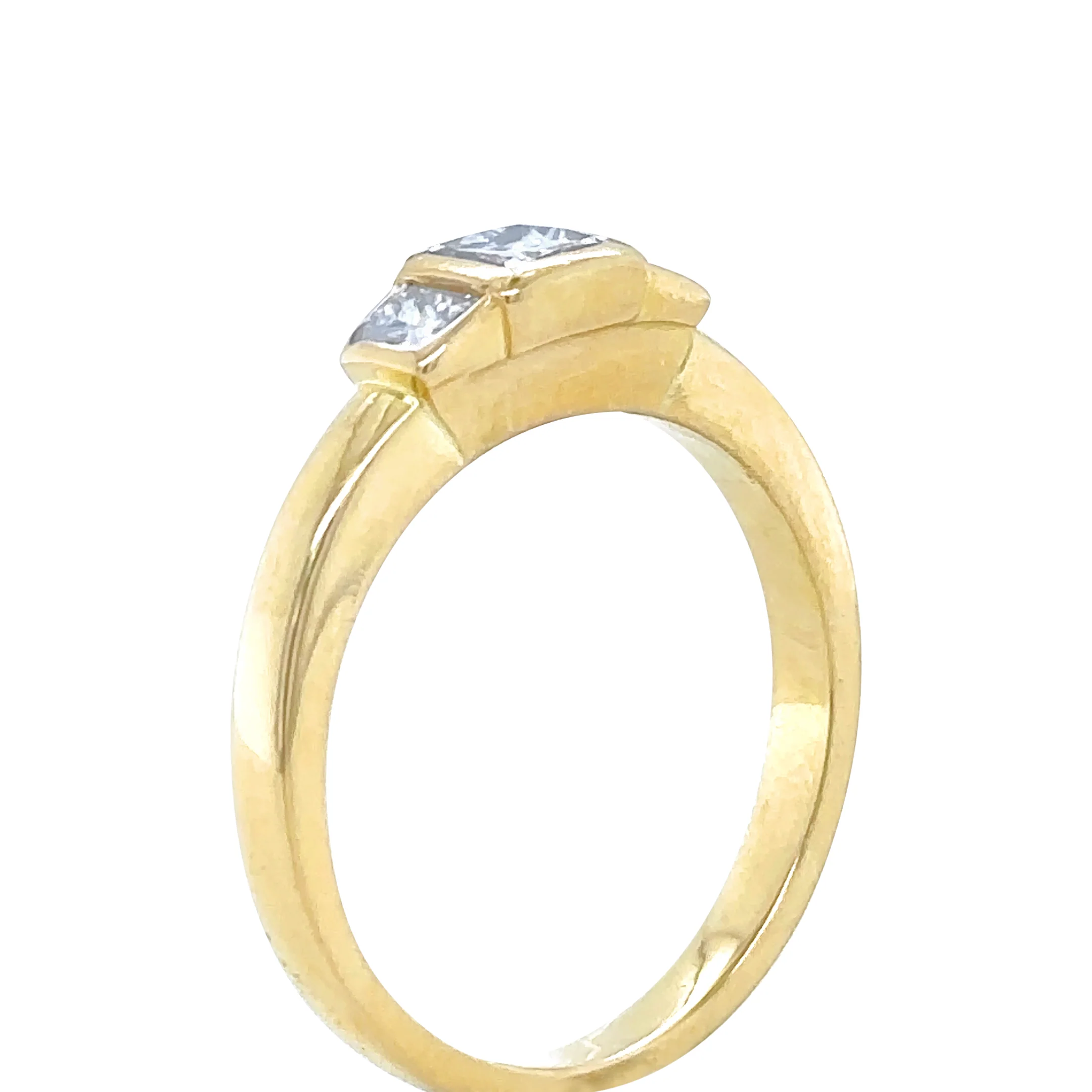 Bespoke Princess Cut Diamond Ring 0.70ct - Image 3