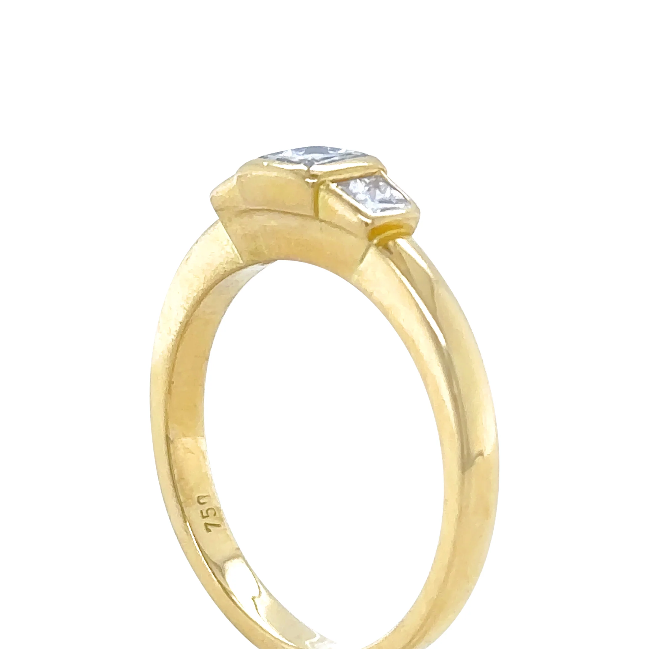Bespoke Princess Cut Diamond Ring 0.70ct - Image 4