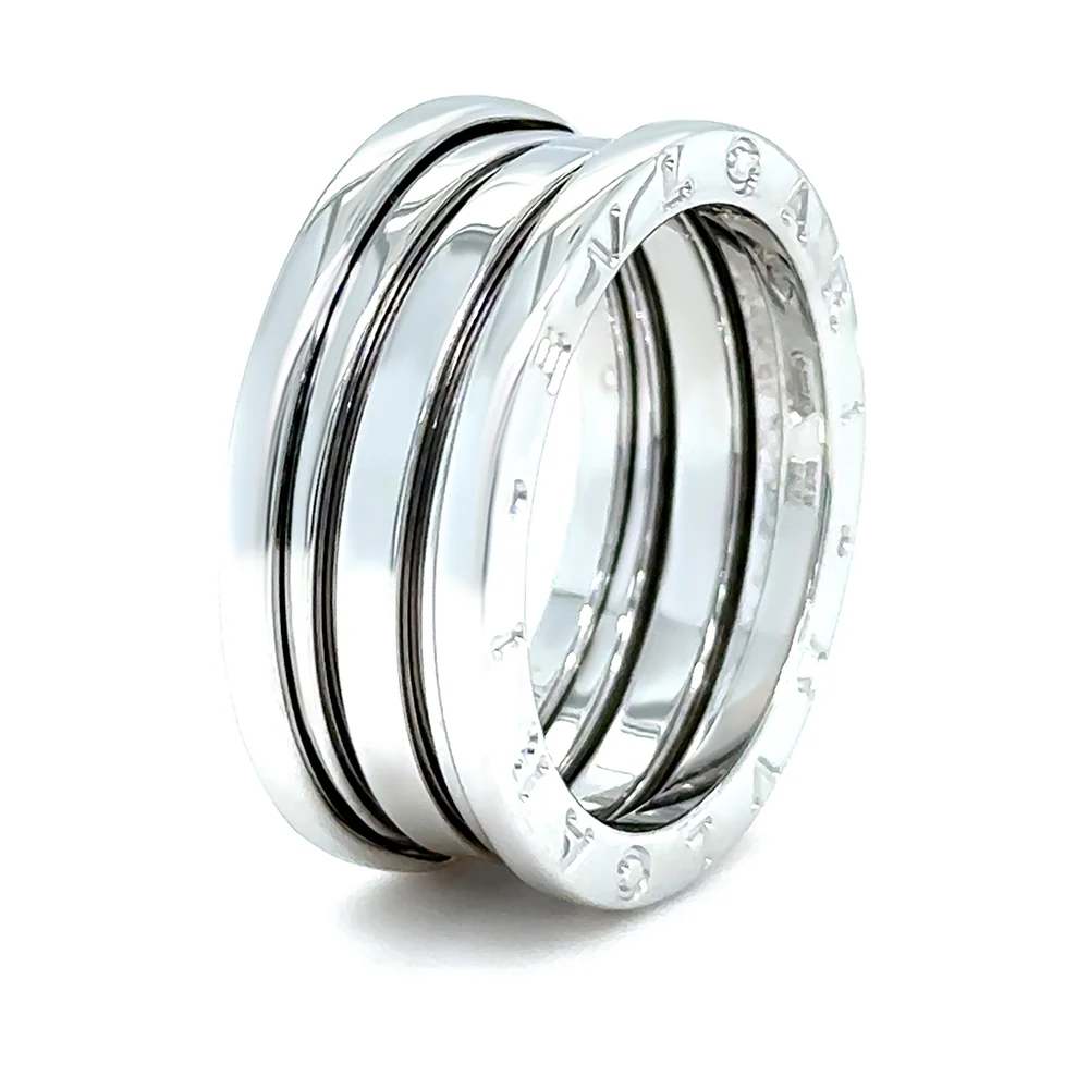 Bvlgari 18ct White Gold B.Zero1 3 Band Ring 10.61g - Image 2