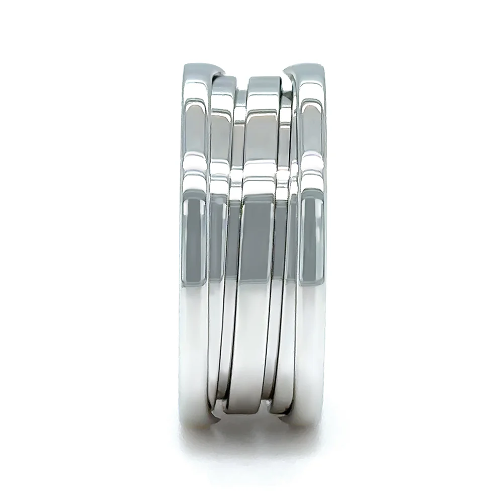 Bvlgari 18ct White Gold B.Zero1 3 Band Ring 10.61g - Image 4