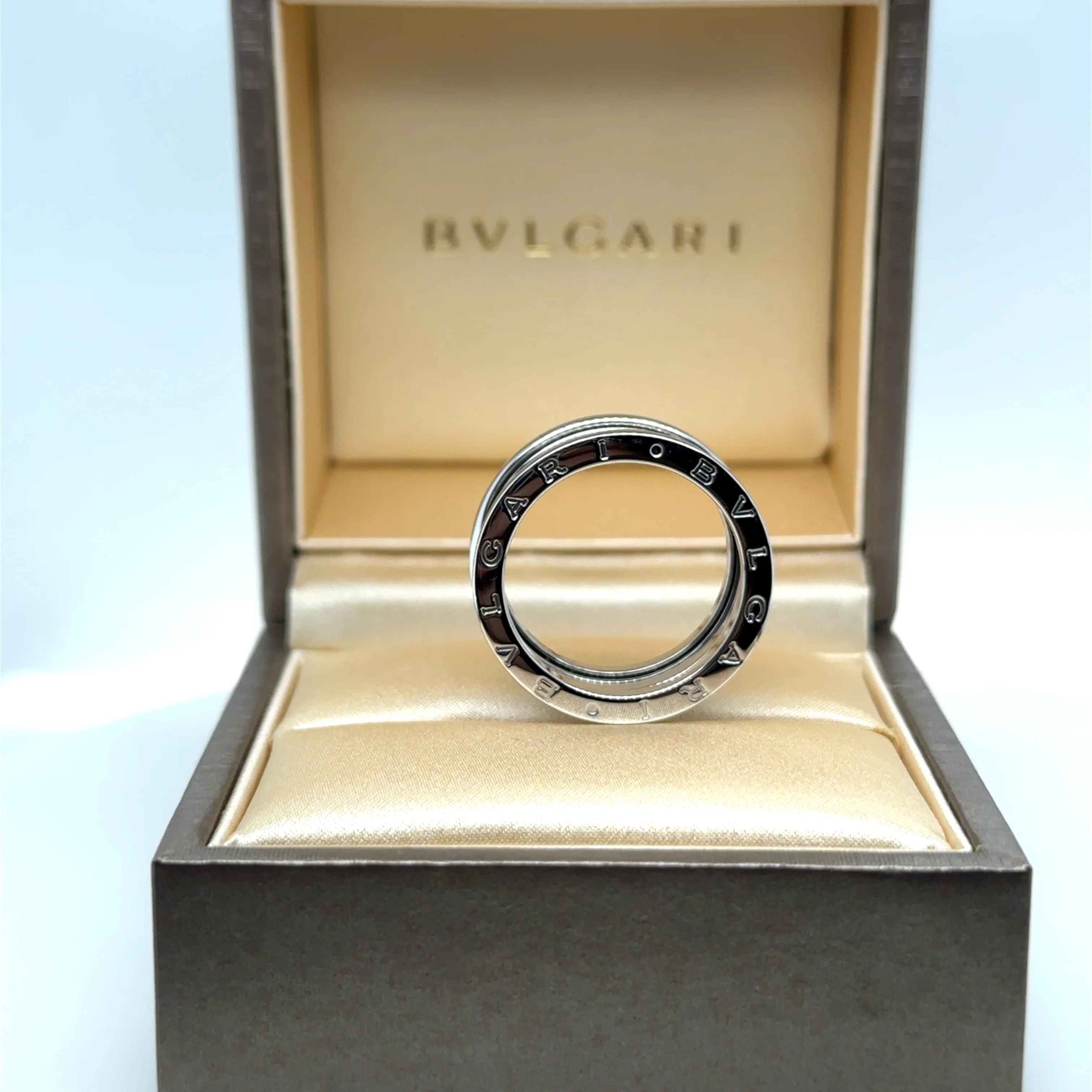 Bvlgari 18ct White Gold B.Zero1 3 Band Ring 10.61g - Image 6