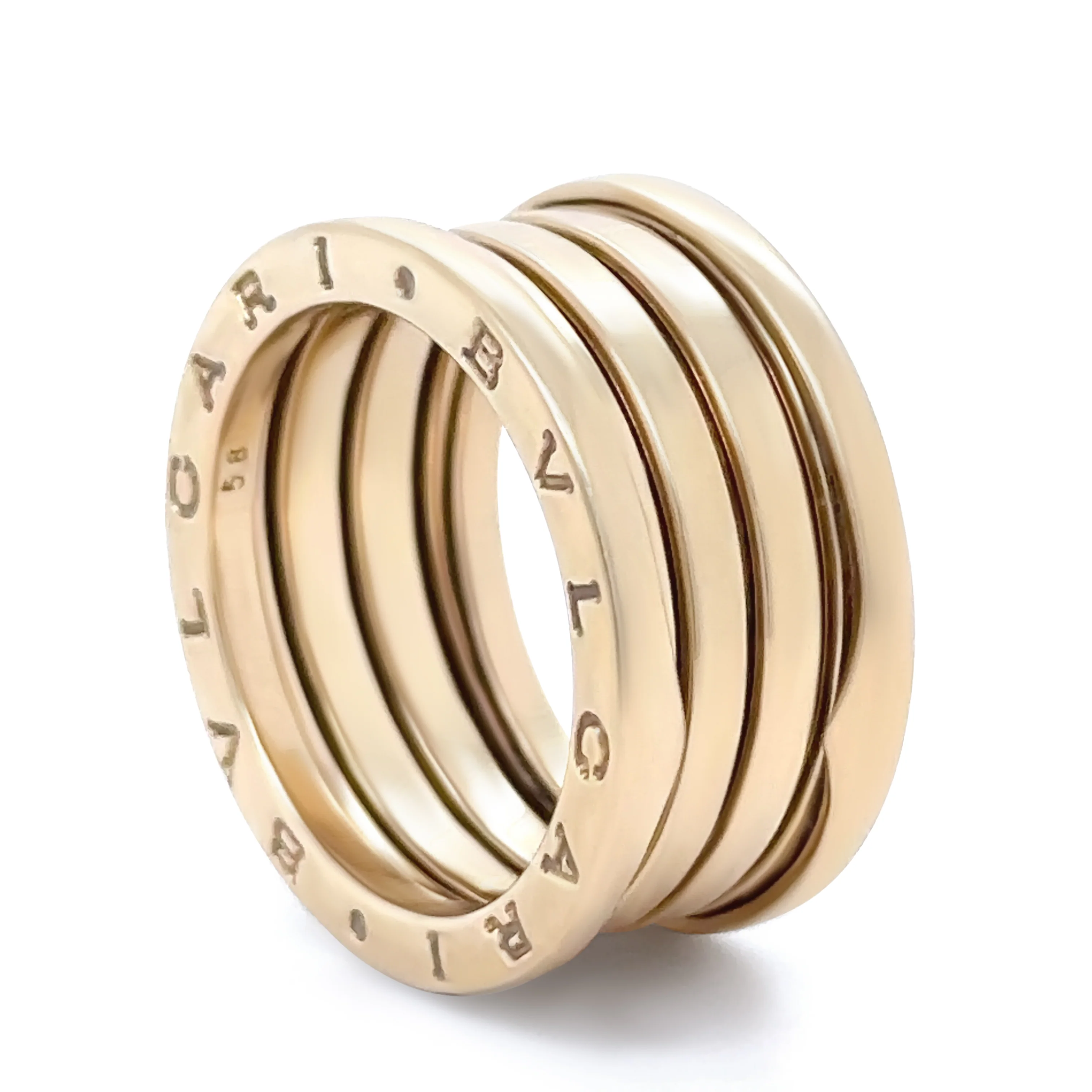 Bvlgari 18ct Yellow Gold B.Zero1 Four-Band Ring 12.32g - Image 3