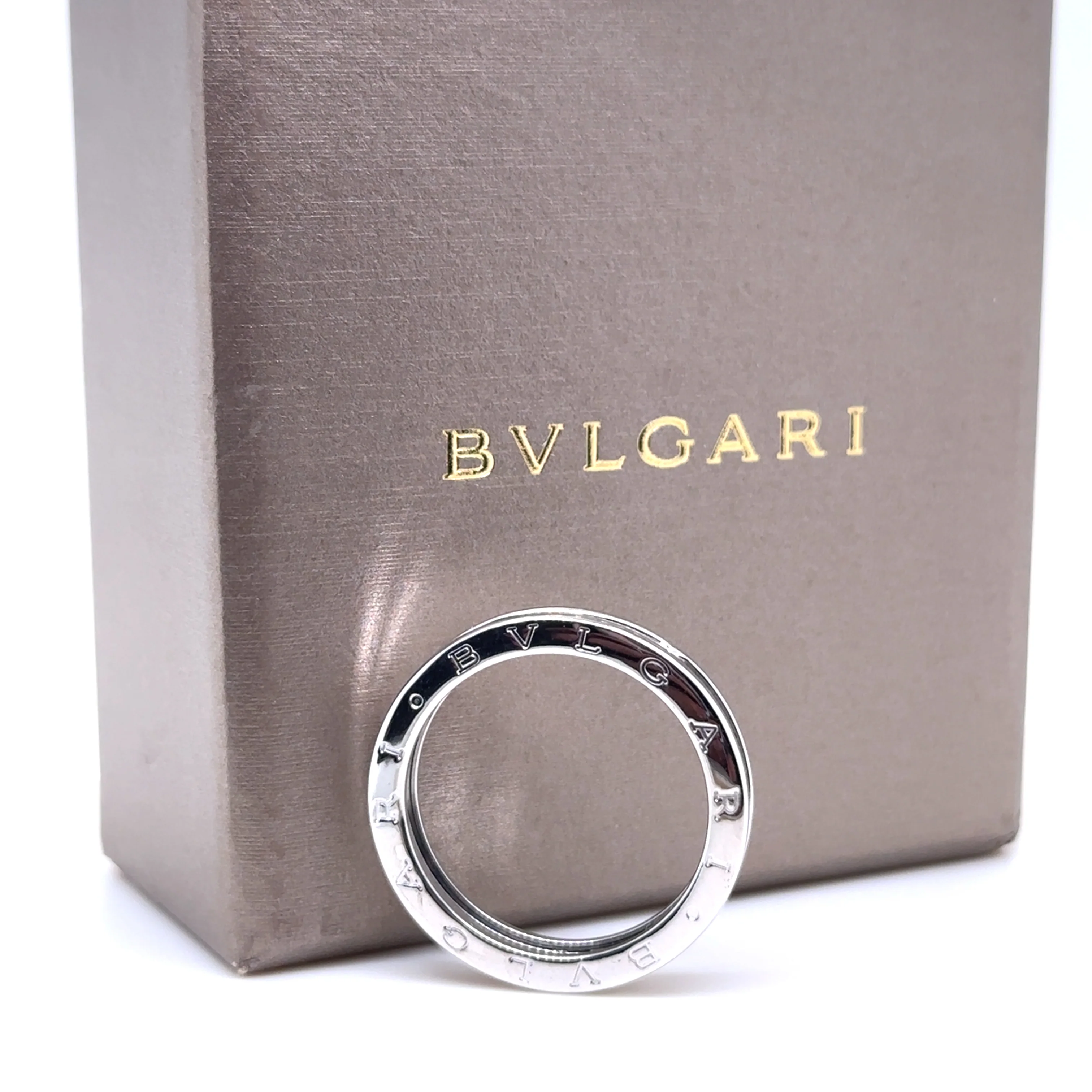 Bvlgari B.Zero1 18ct White Gold Ring 10.3g - Image 6