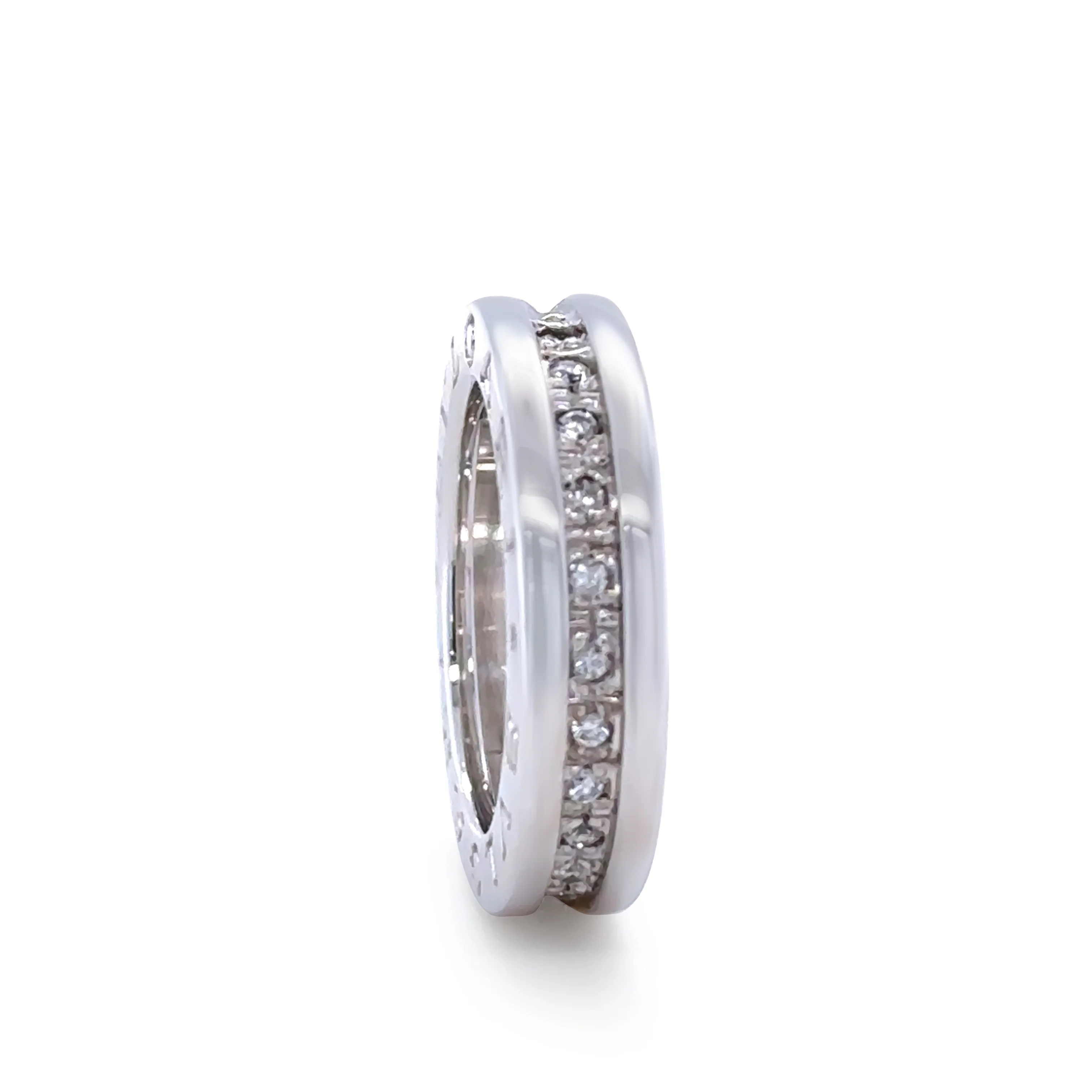 Bvlgari 18ct White Gold B.Zero1 Ring 0.45ct - Image 3