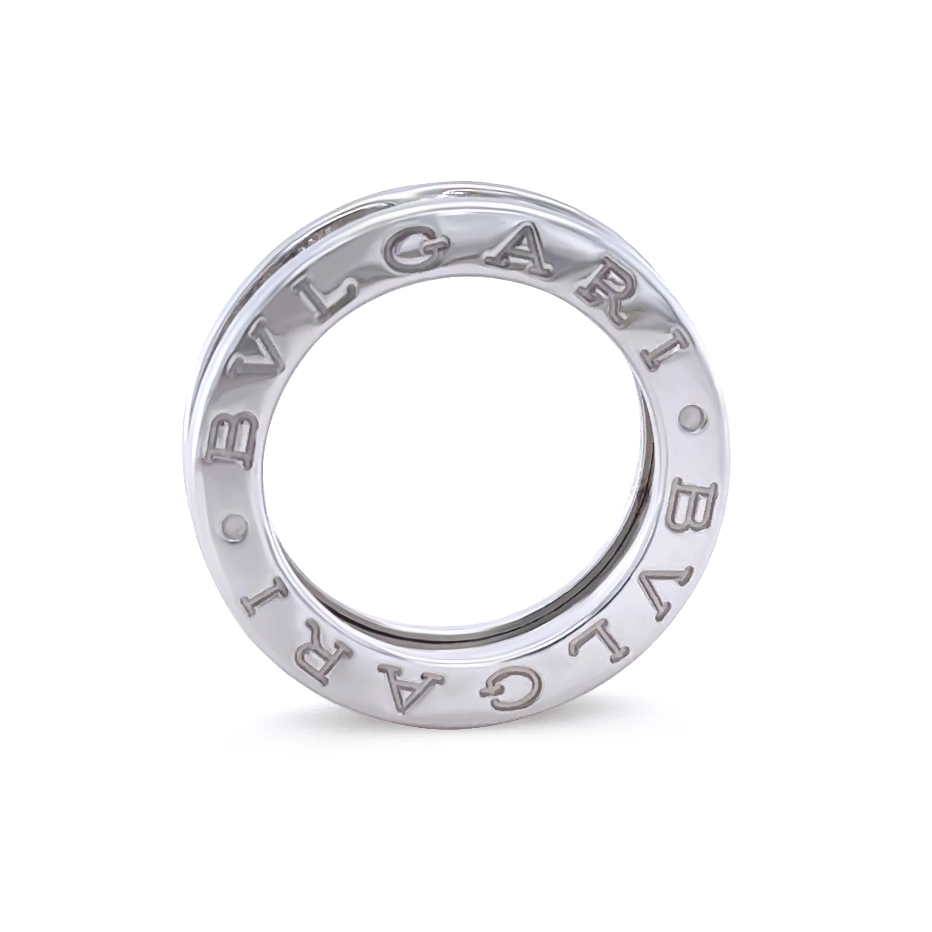 Bvlgari 18ct White Gold B.Zero1 Ring 0.45ct - Image 5