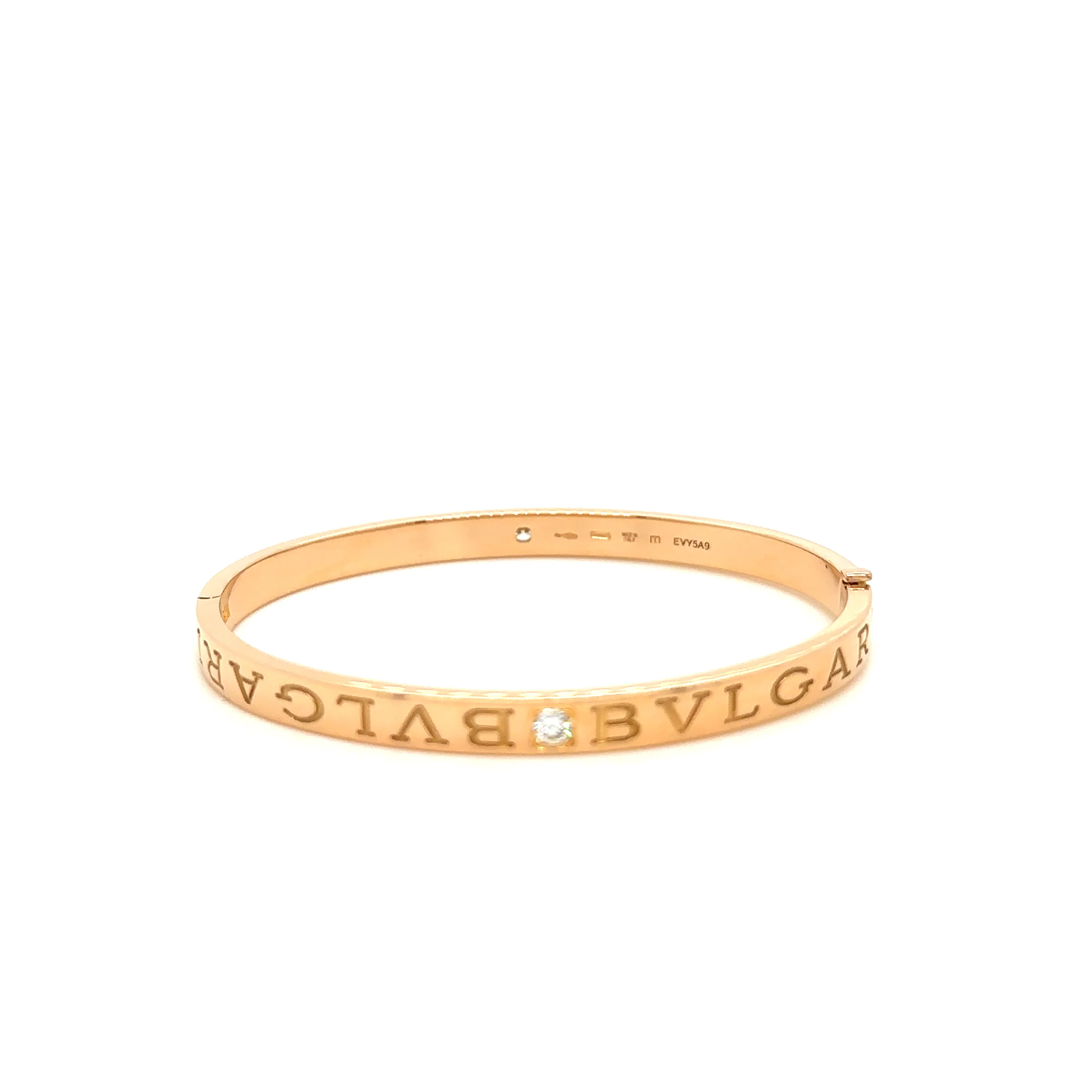 Bvlgari Bvlgari Rose Gold Bracelet 0.26ct - Image 2
