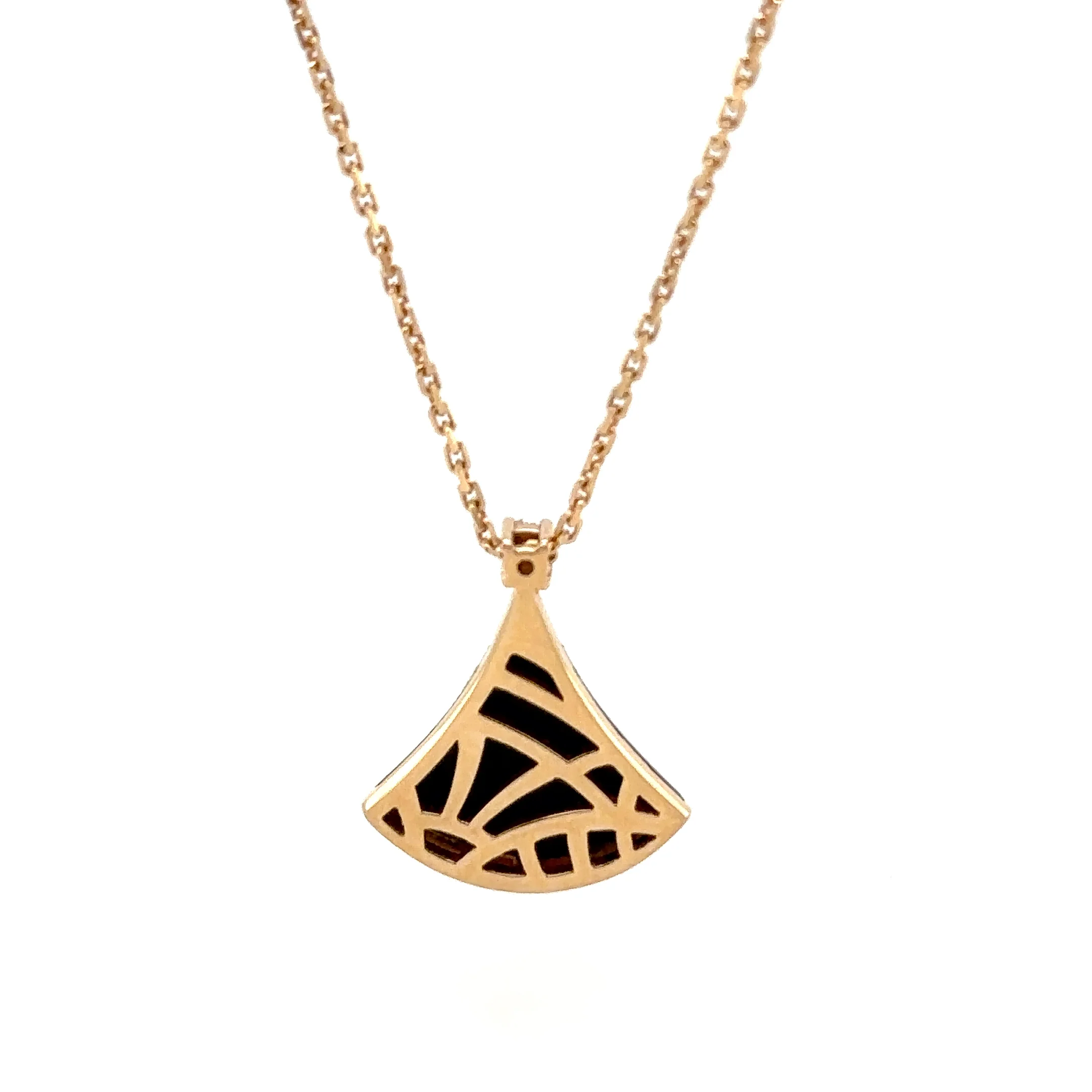Bvlgari Divas’ Dream Onyx & Diamond Pendant 0.03ct - Image 9