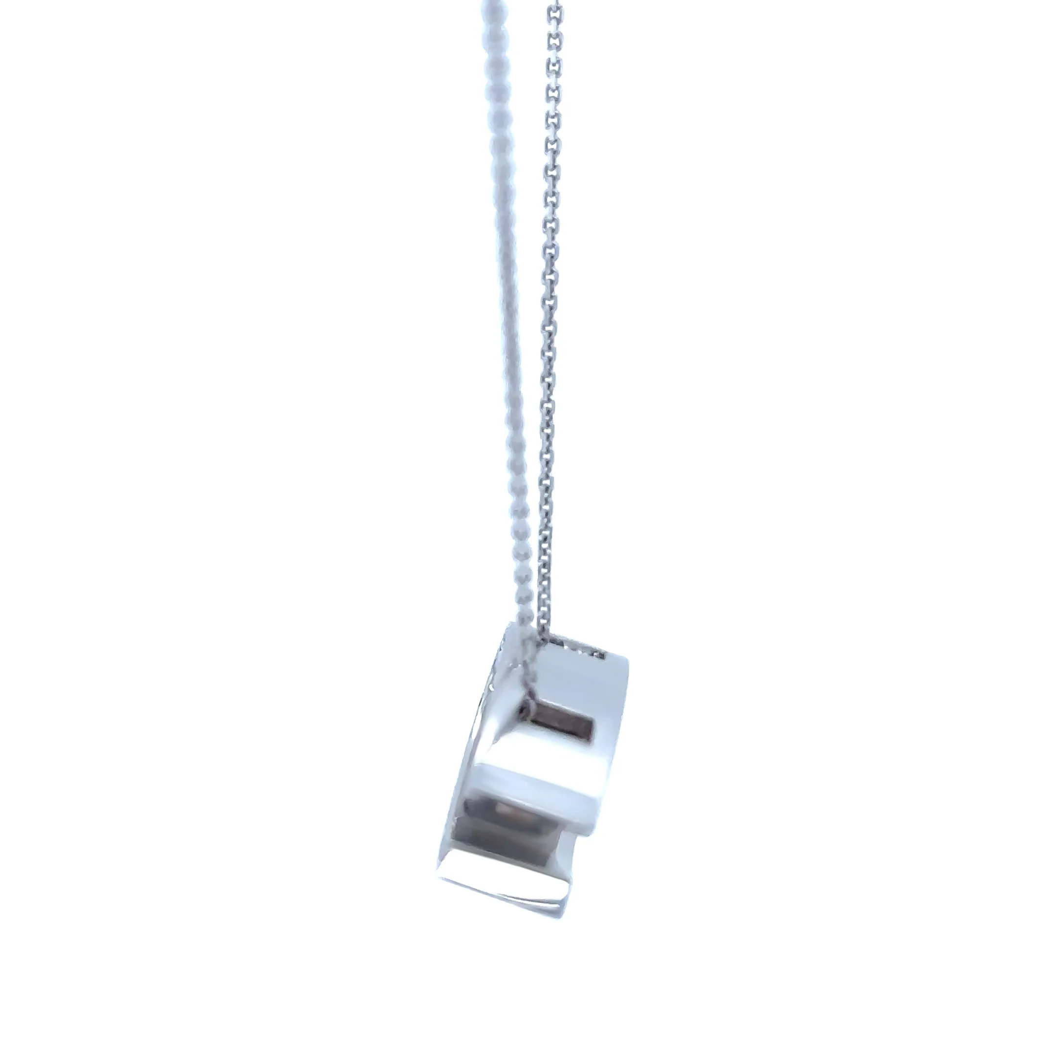 Canturi 18ct White Gold Diamond Pendant Necklace 0.20ct 7.4g - Image 4