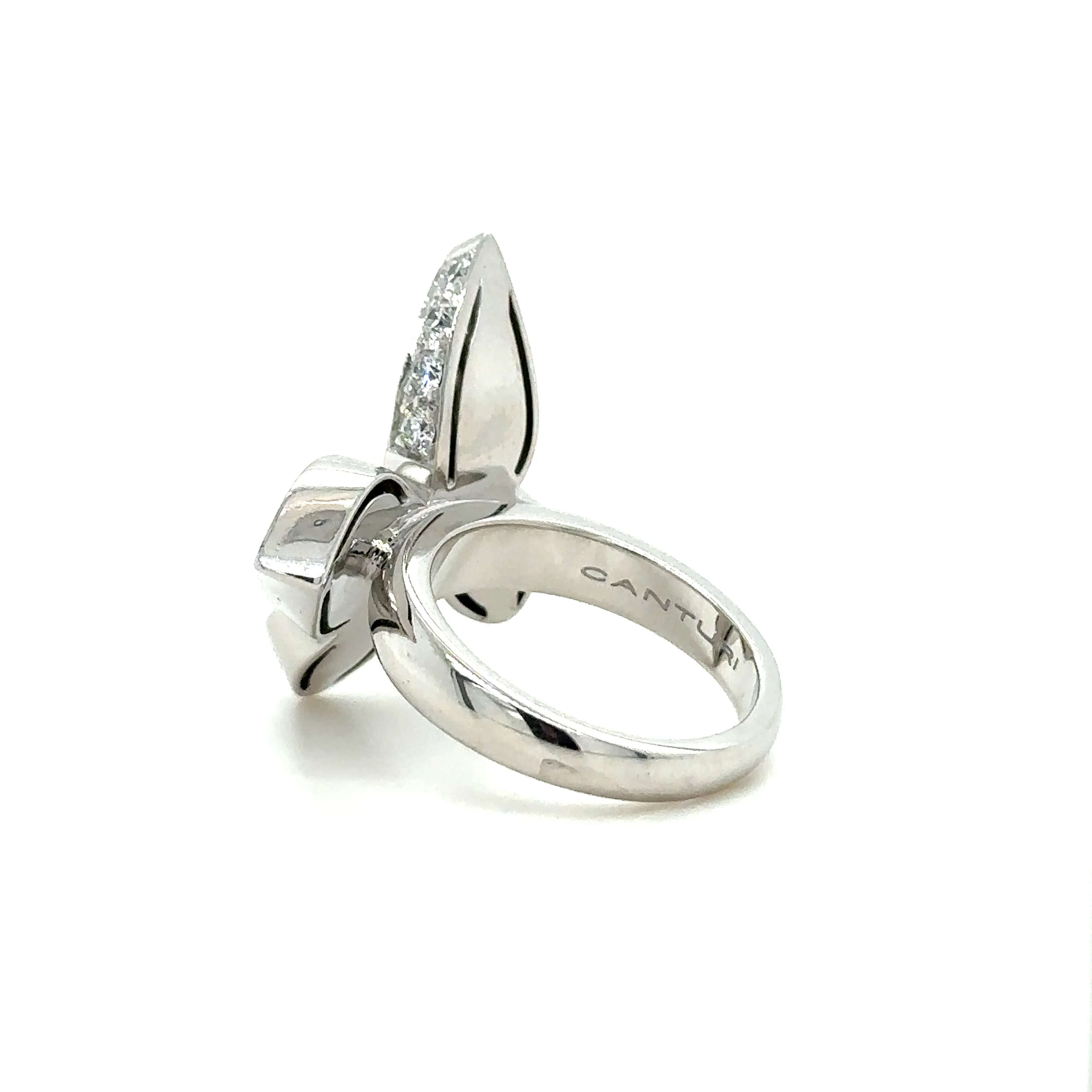 Canturi 18ct White Gold Odyssey Ring 0.24ct - Image 9