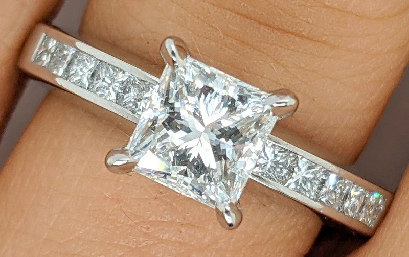 Canturi Princess Cut Diamond Ring 1.32ct - Image 5