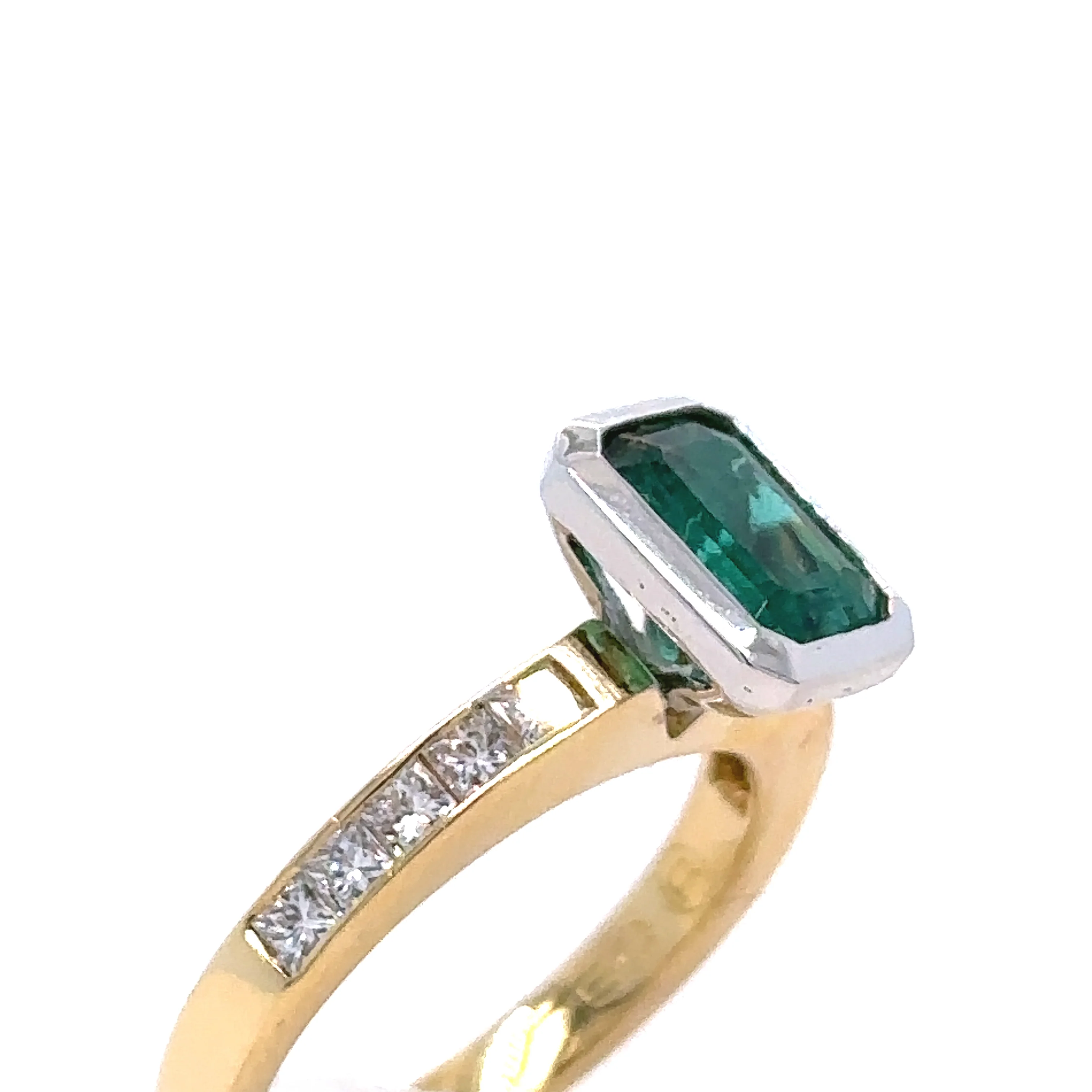 Canturi Zambian Emerald Ring 1.35ct - Image 3