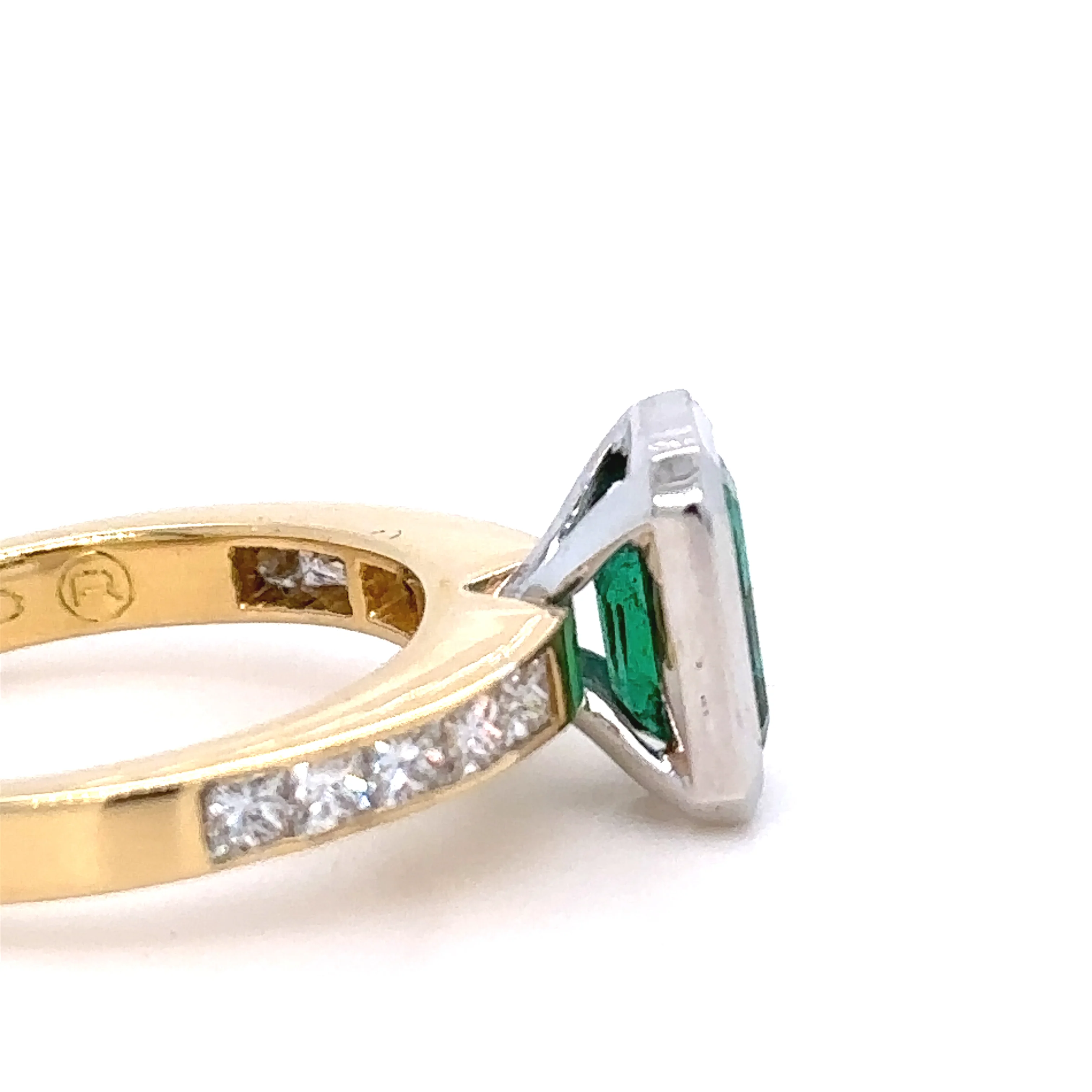 Canturi Zambian Emerald Ring 1.35ct - Image 7