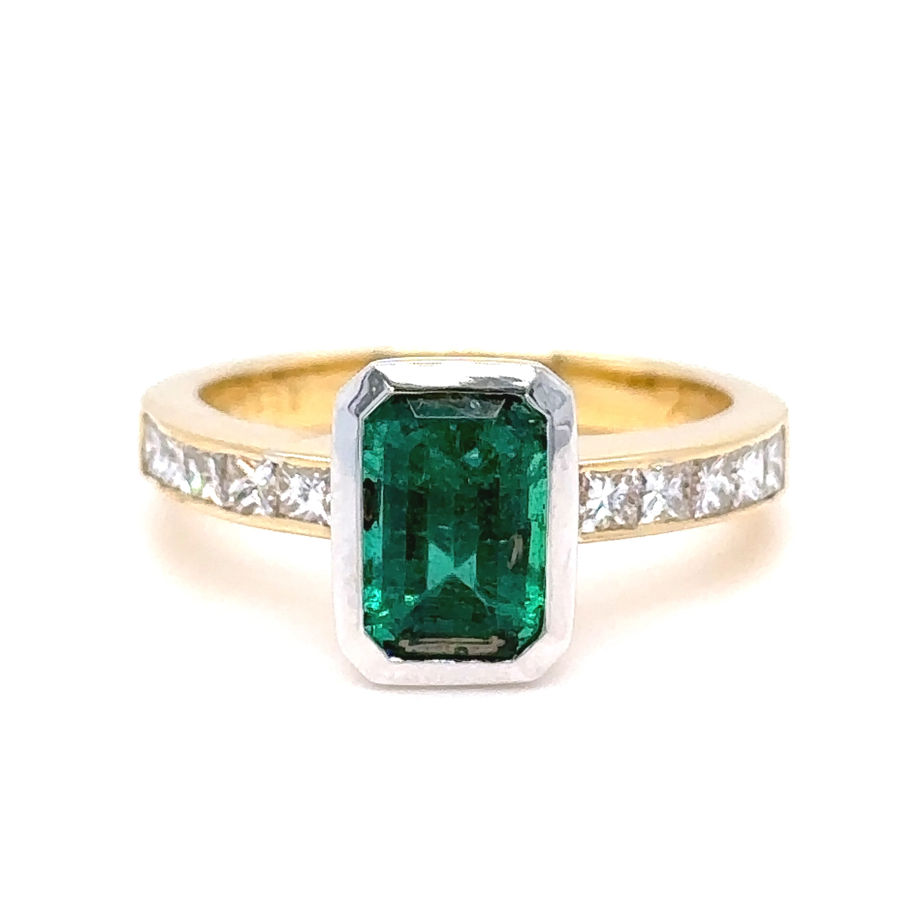 Canturi Zambian Emerald Ring 1.35ct - Image 8