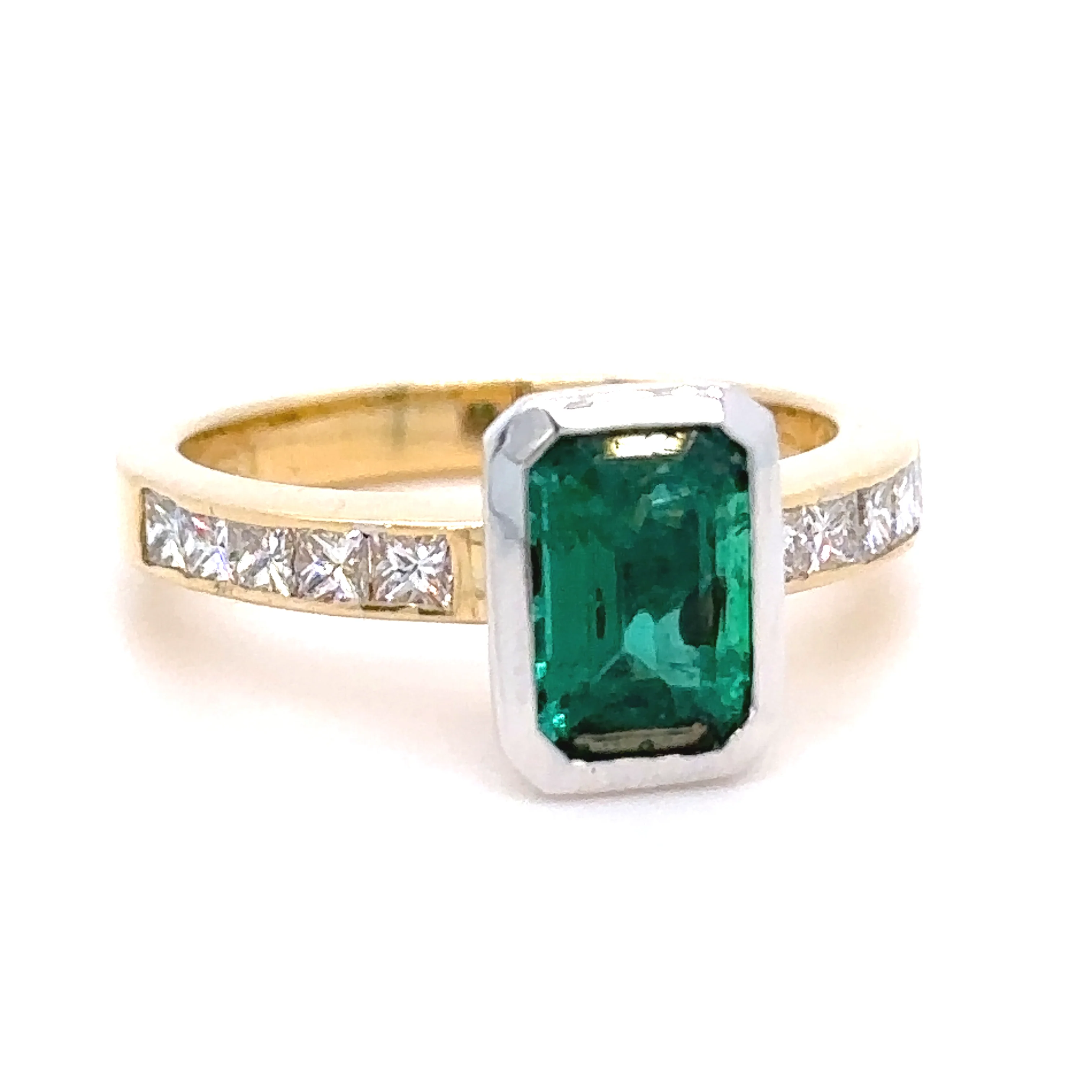 Canturi Zambian Emerald Ring 1.35ct - Image 9