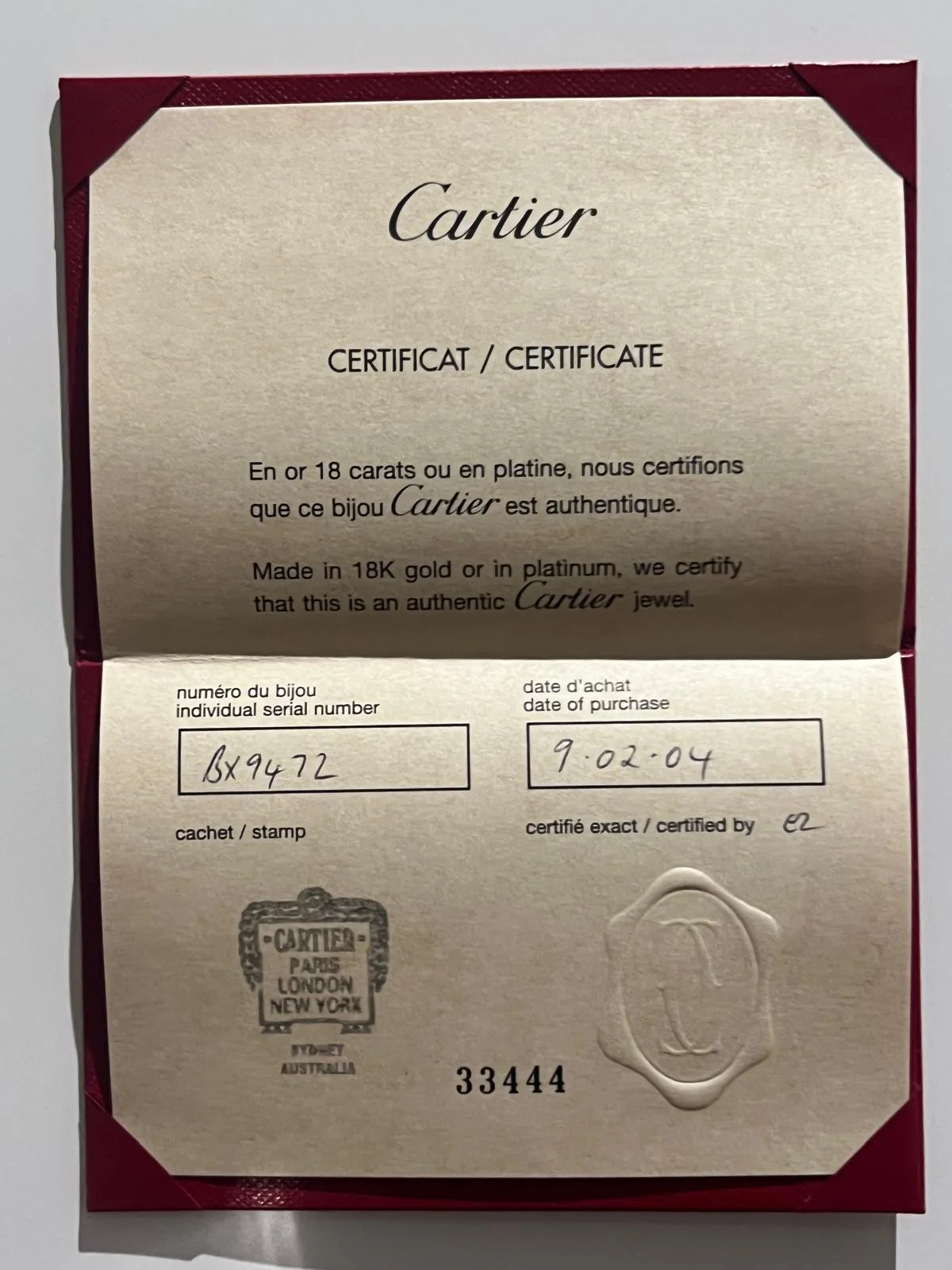 Cartier 18ct 3 Tone Gold Trinity Bracelet 61.75g - Image 6