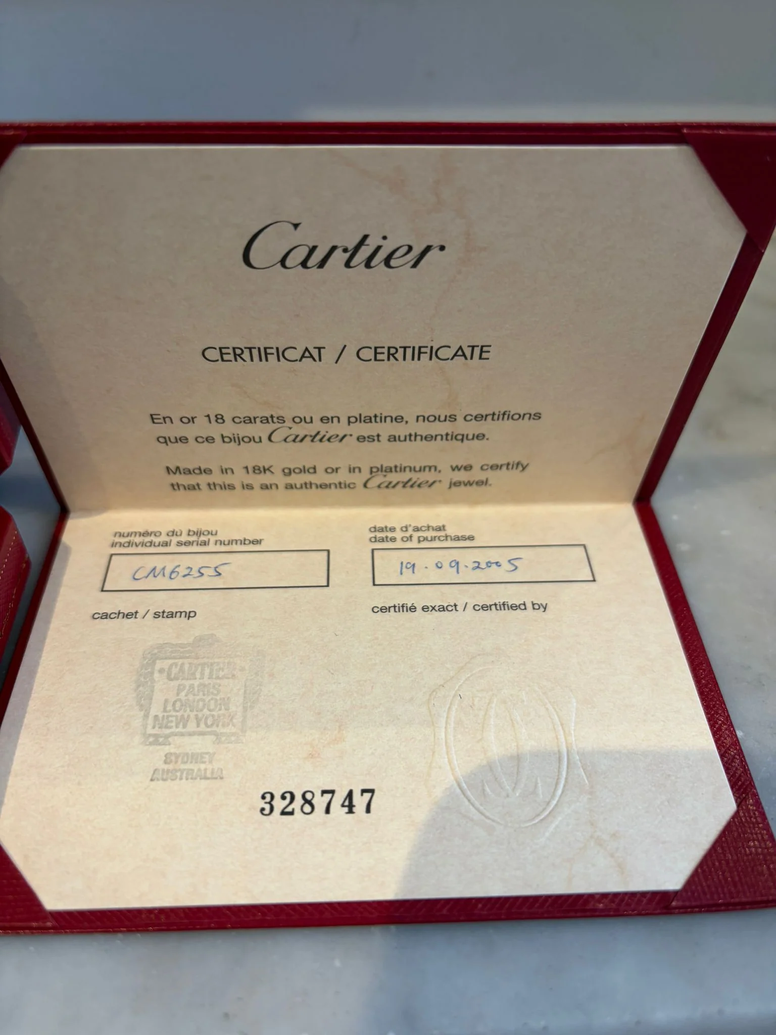 Cartier 18ct White Gold Tank Française Ring 14.81g - Image 11