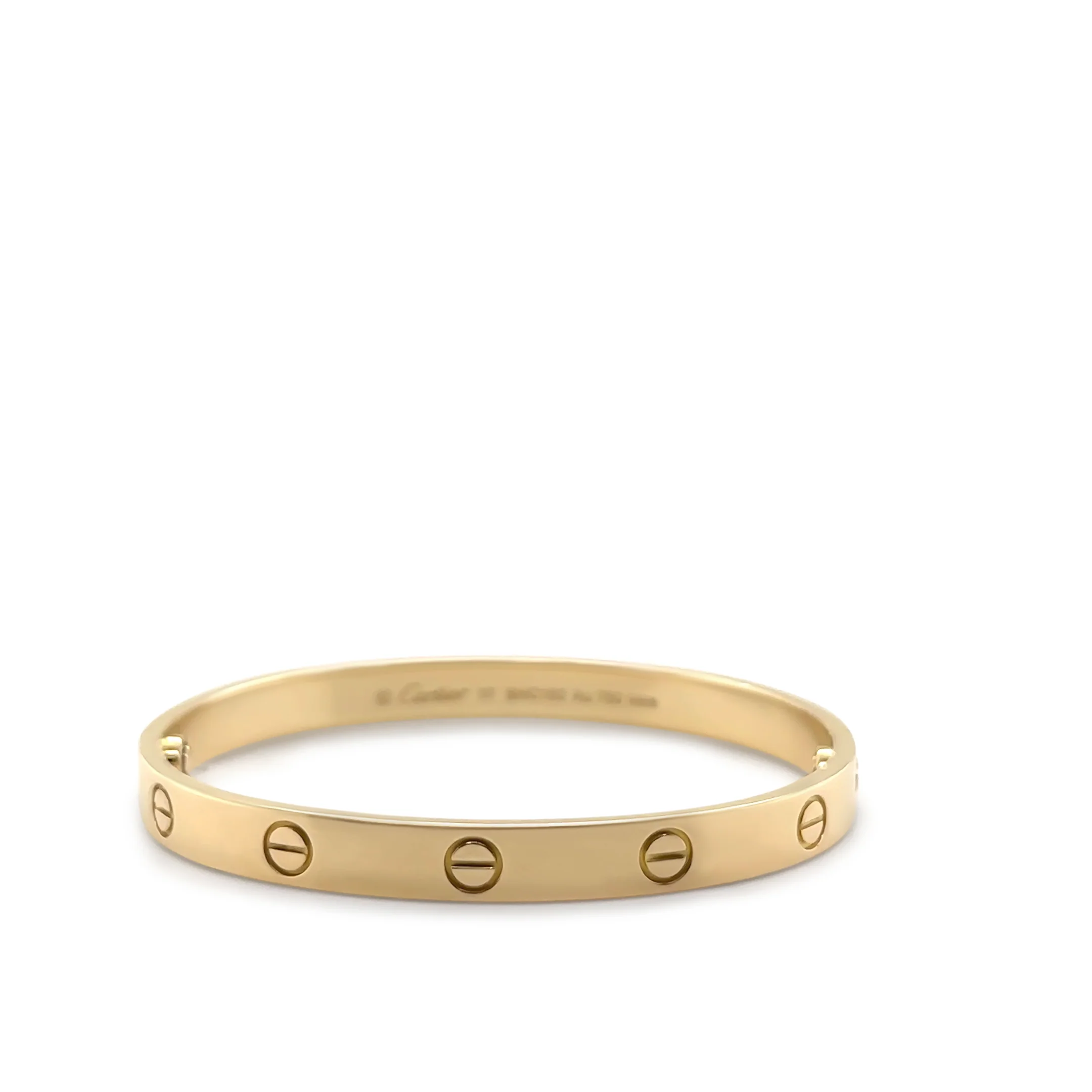 Cartier 18ct Yellow Gold Love Bracelet 31.72g - Image 5