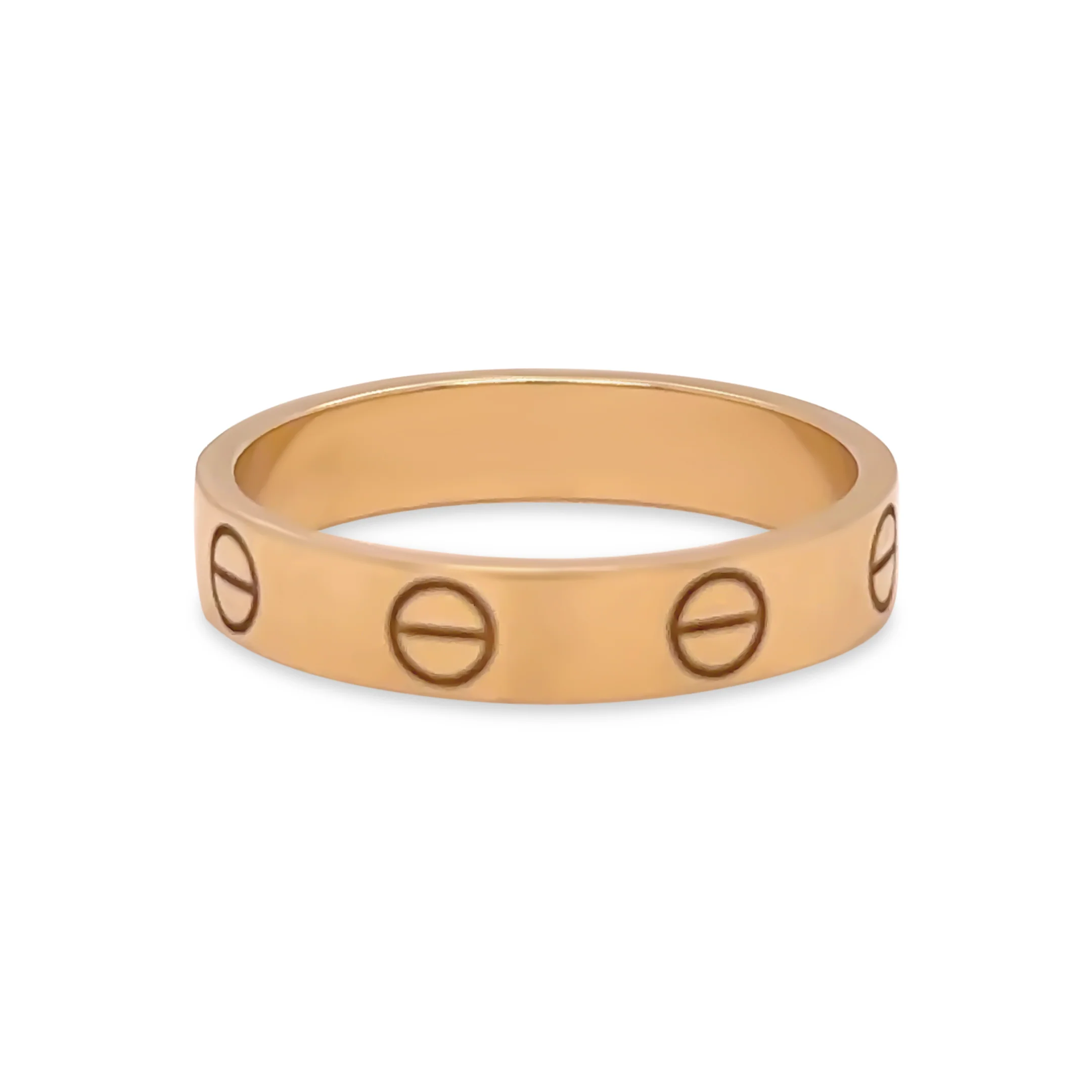 Cartier 18ct Yellow Gold Love Wedding Band 3.19g - Image 3