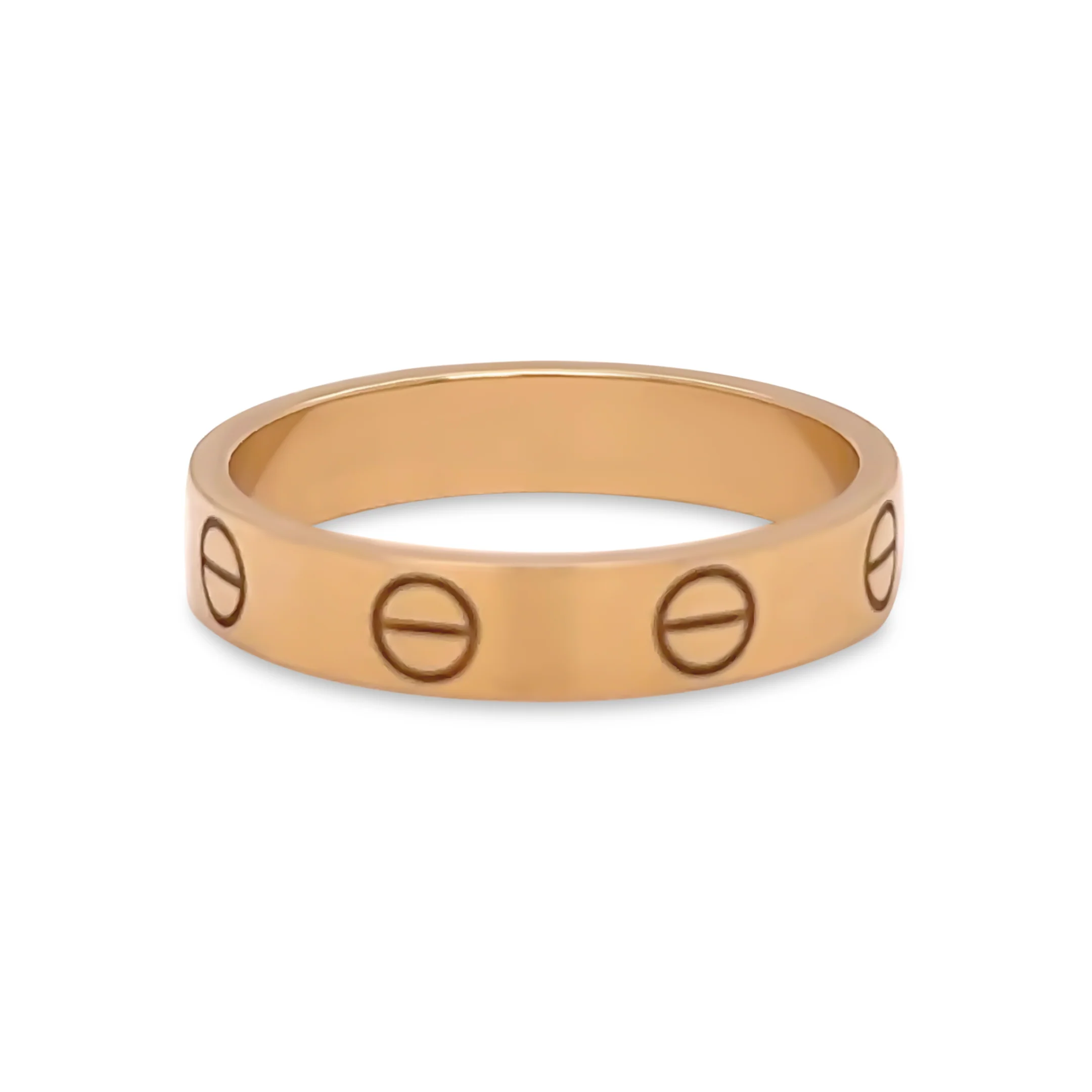 Cartier 18ct Yellow Gold Love Wedding Band 3.19g - Image 5