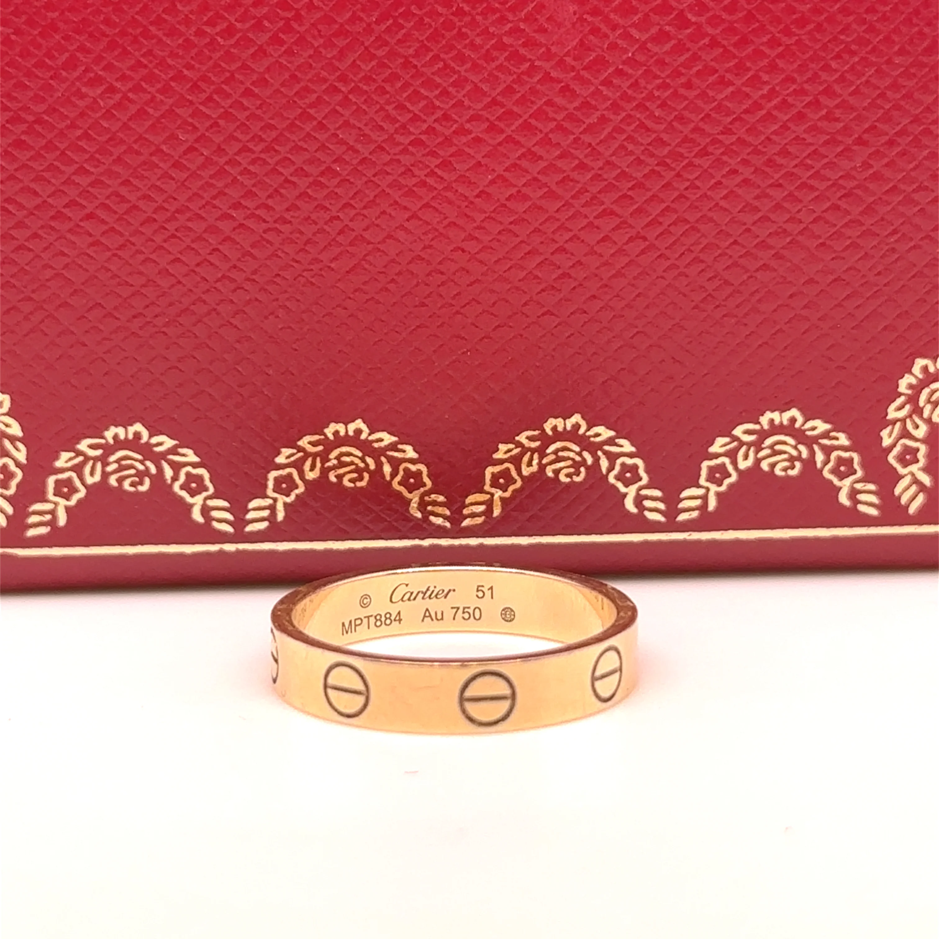 Cartier 18ct Yellow Gold Love Wedding Band 3.19g - Image 7