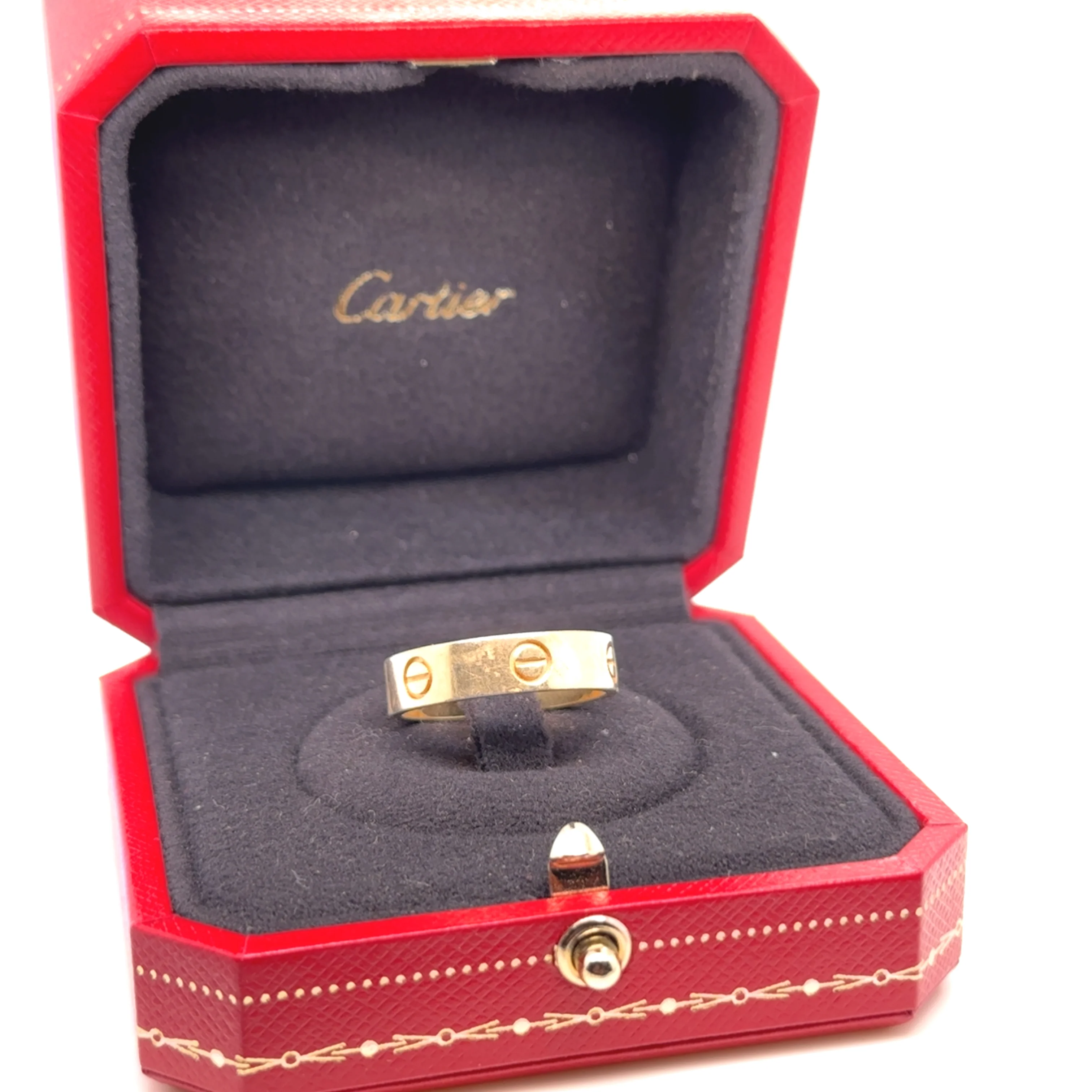 Cartier 18ct Yellow Gold Love Wedding Band 3.19g - Image 9