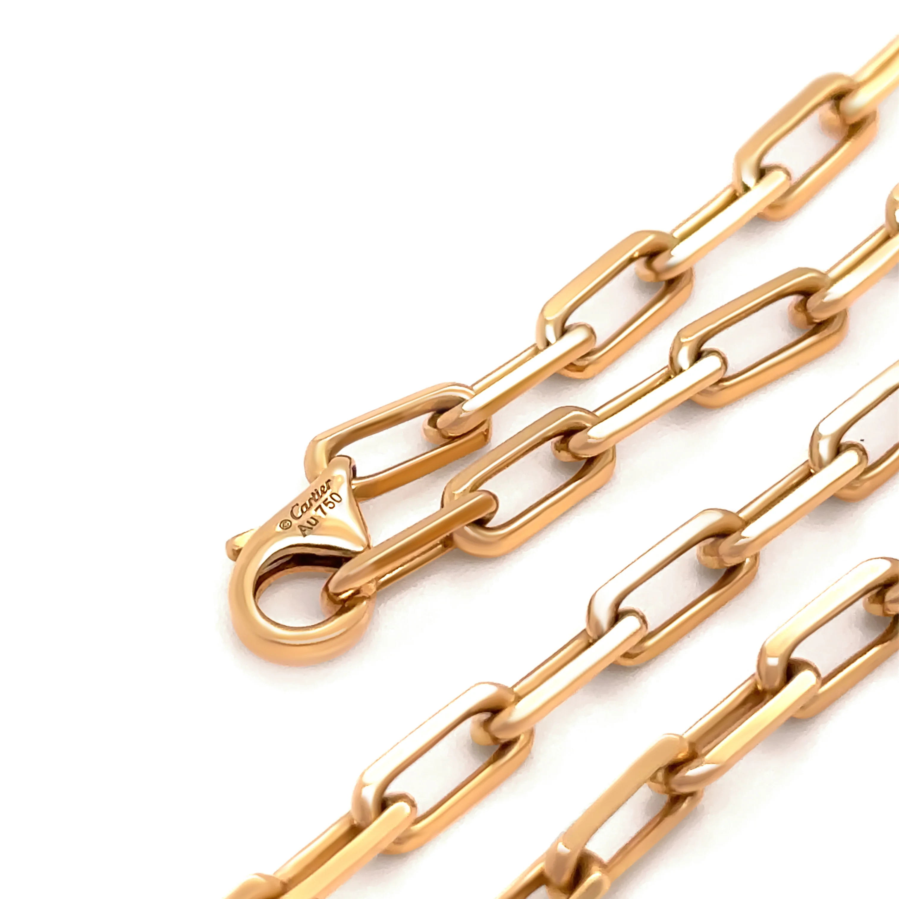 Cartier 18ct Yellow Gold Santos de Cartier Necklace 23g - Image 5