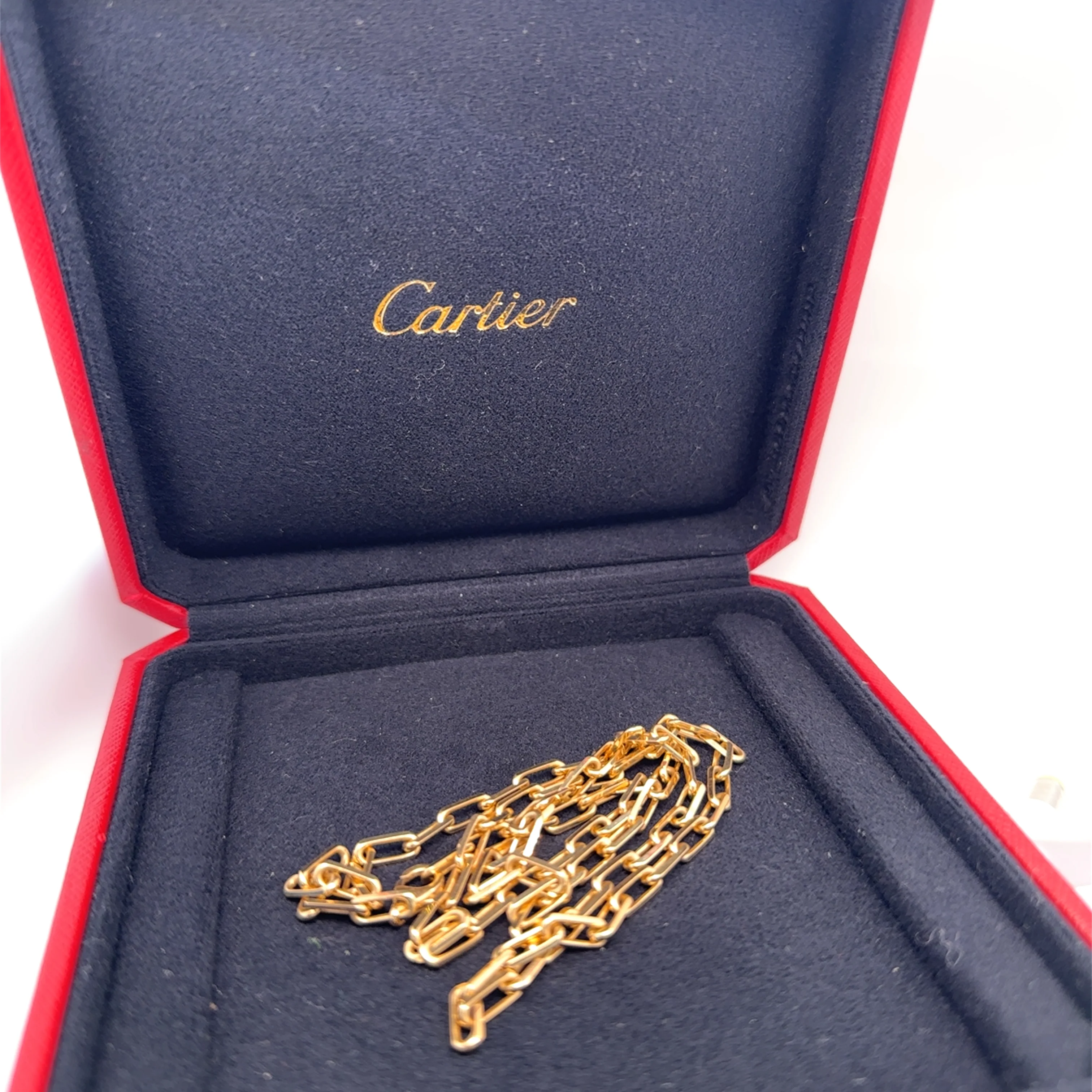 Cartier 18ct Yellow Gold Santos de Cartier Necklace 23g - Image 6