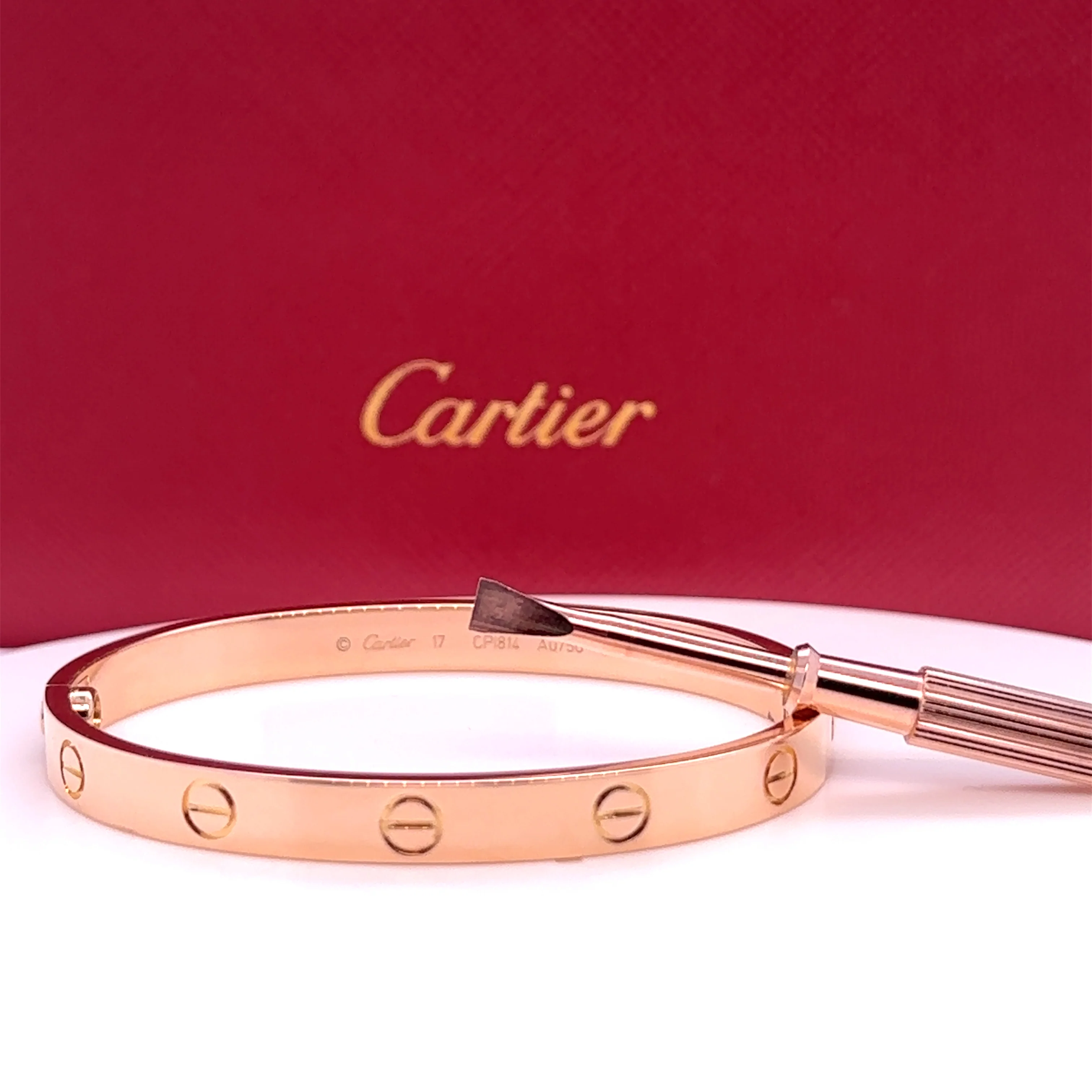 Cartier Love Bracelet Rose Gold - Image 19