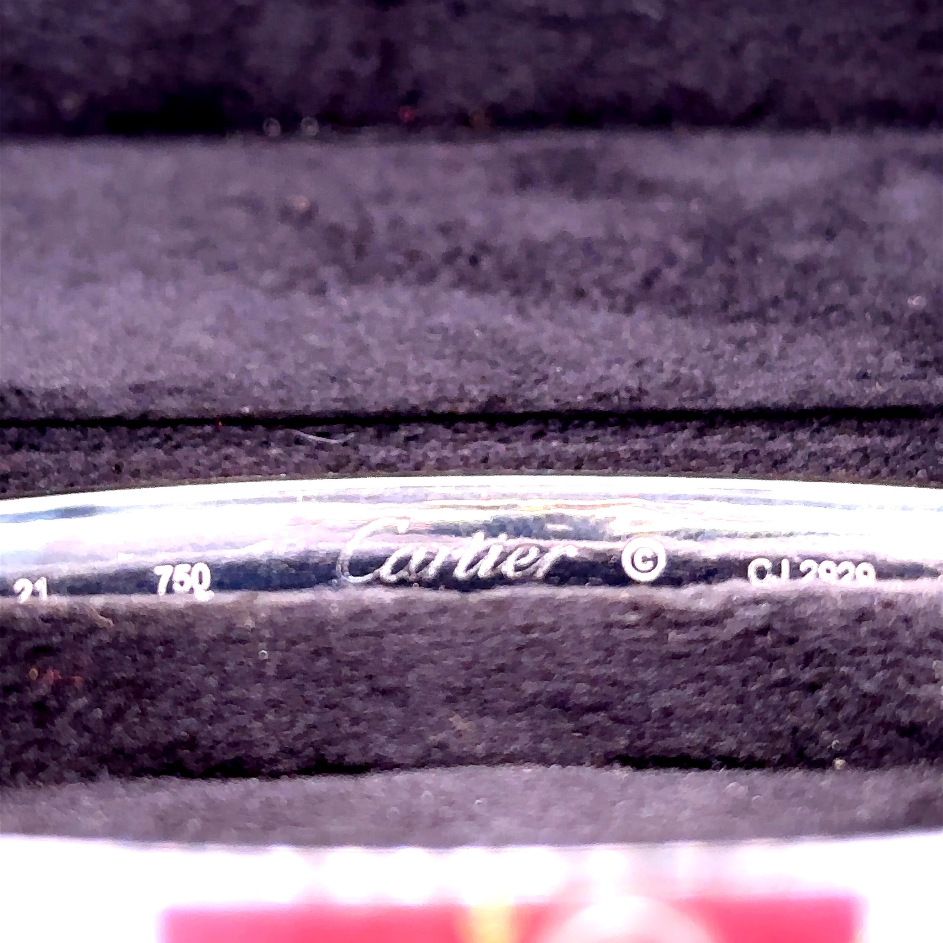Cartier Love Bracelet White Gold - Image 7
