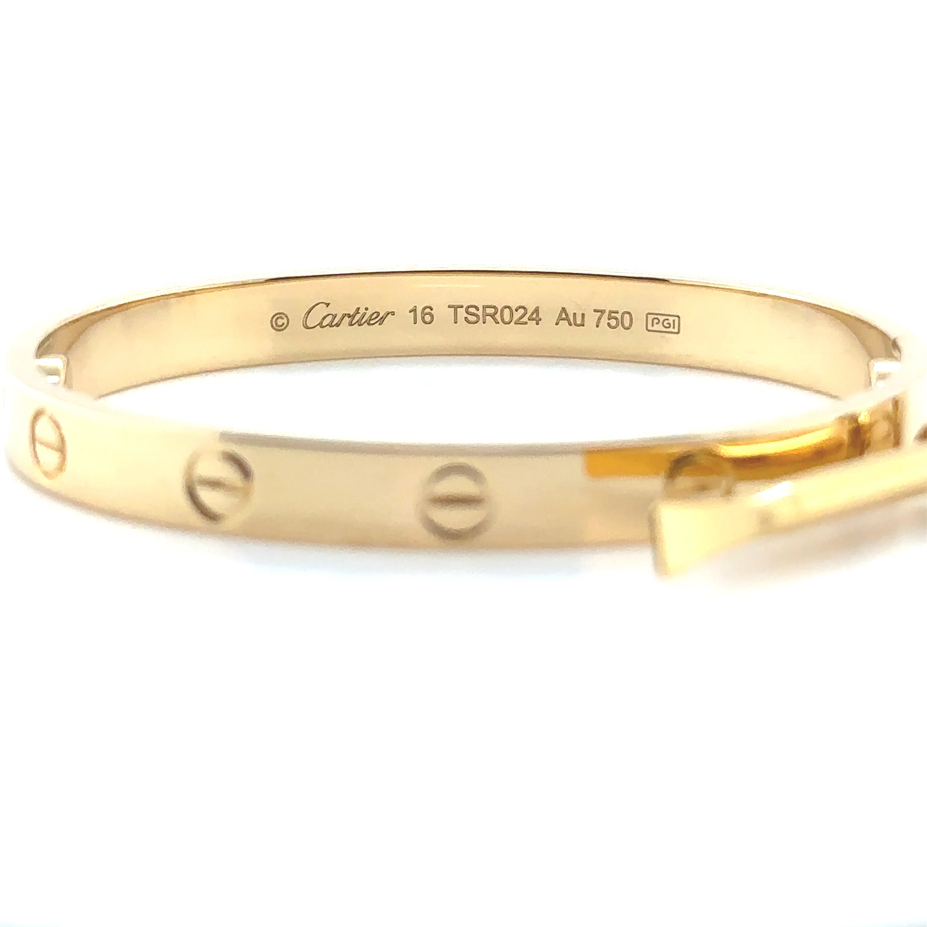 Cartier Love Bracelet - Yellow Gold - Image 4