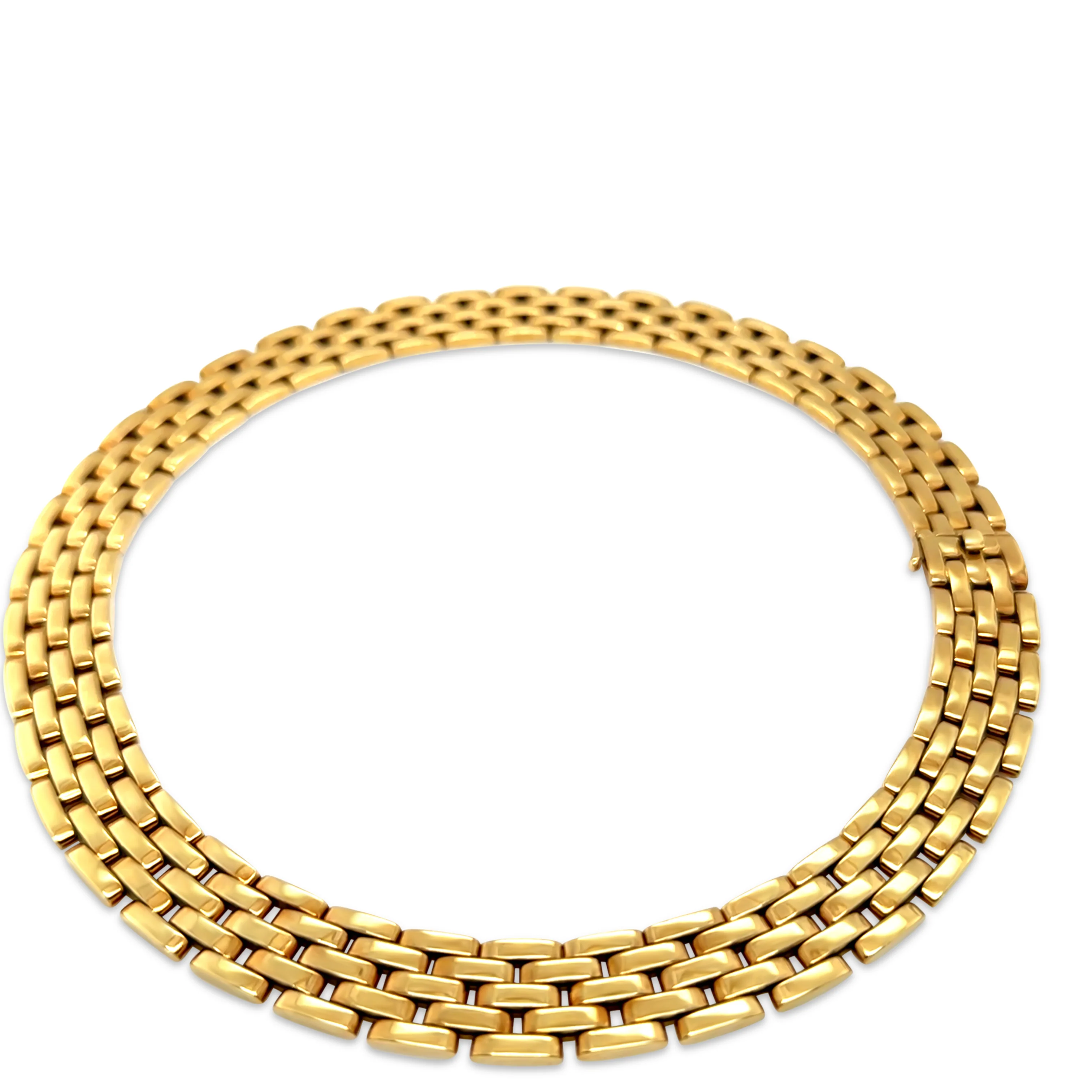 Cartier Maillon Panthère 18ct Yellow Gold Necklace 148.73g - Image 2