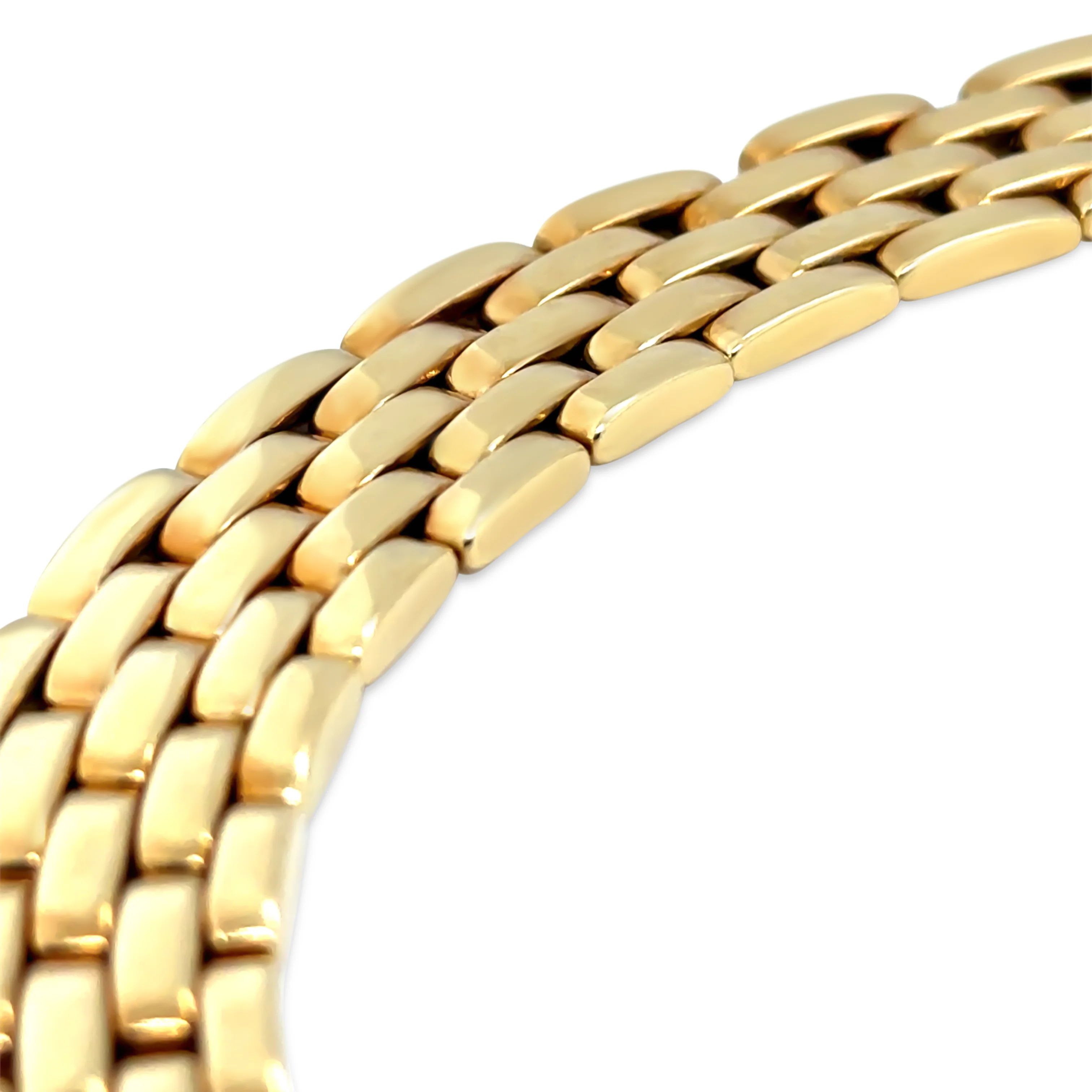 Cartier Maillon Panthère 18ct Yellow Gold Necklace 148.73g - Image 5